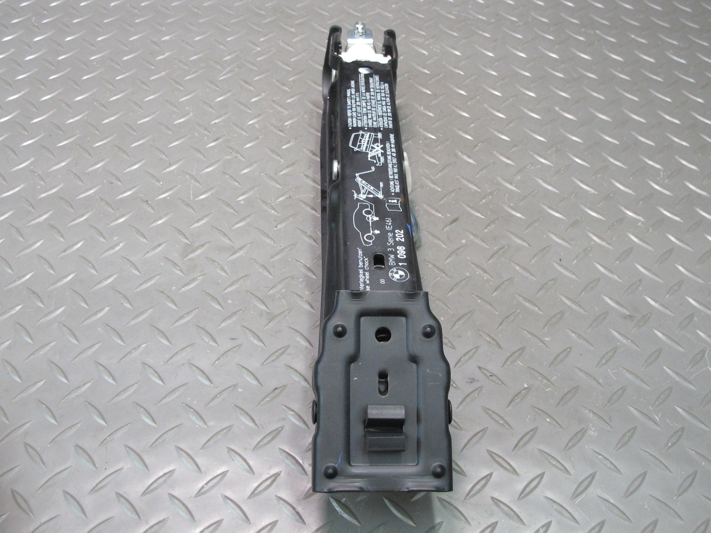 01-06 BMW E46 330CI Emergency Spare Tire Lift Jack 1096202 OEM