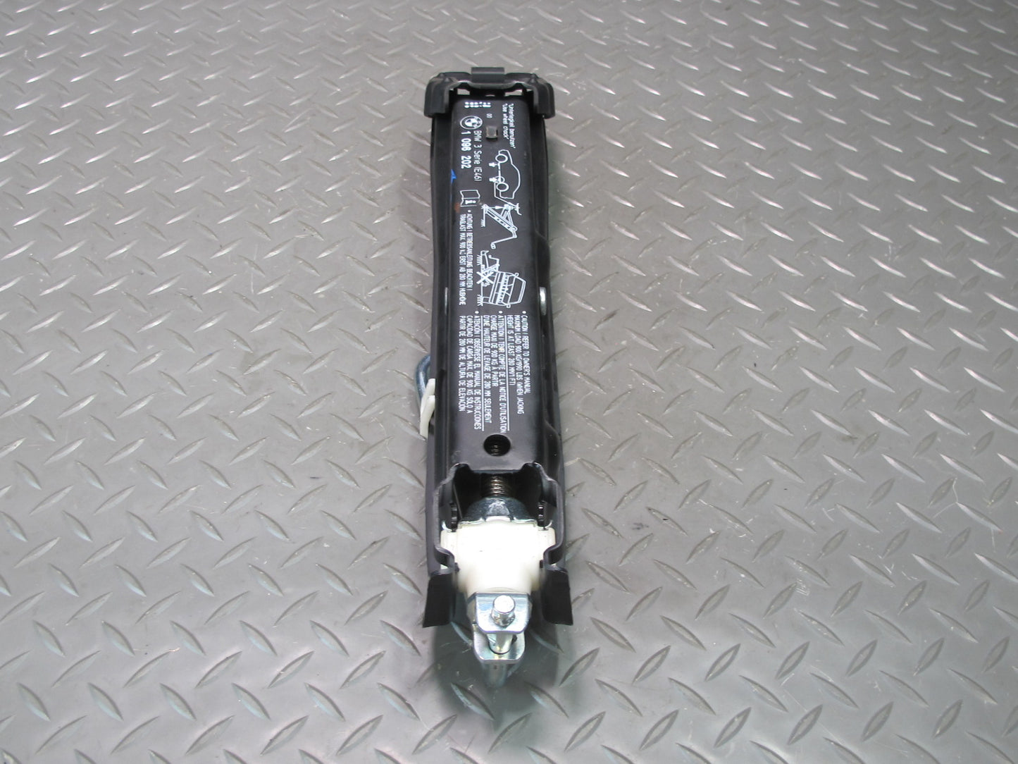 01-06 BMW E46 330CI Emergency Spare Tire Lift Jack 1096202 OEM