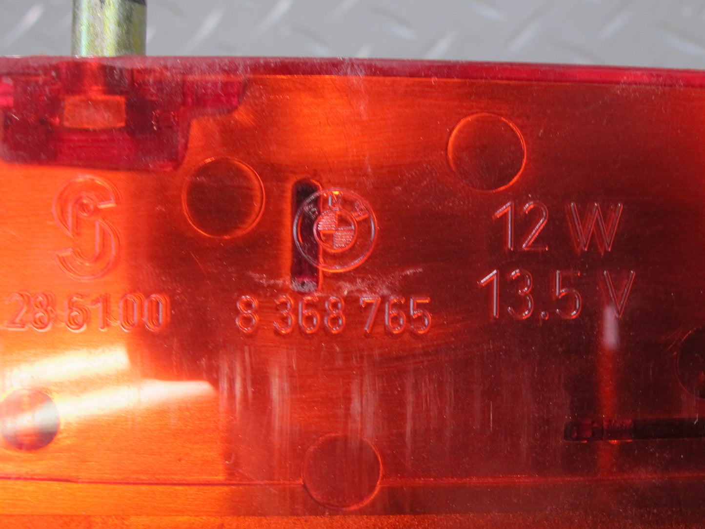 01-03 BMW E46 330CI Convertible Rear Third 3RD Brake Stop RED Light Lamp OEM