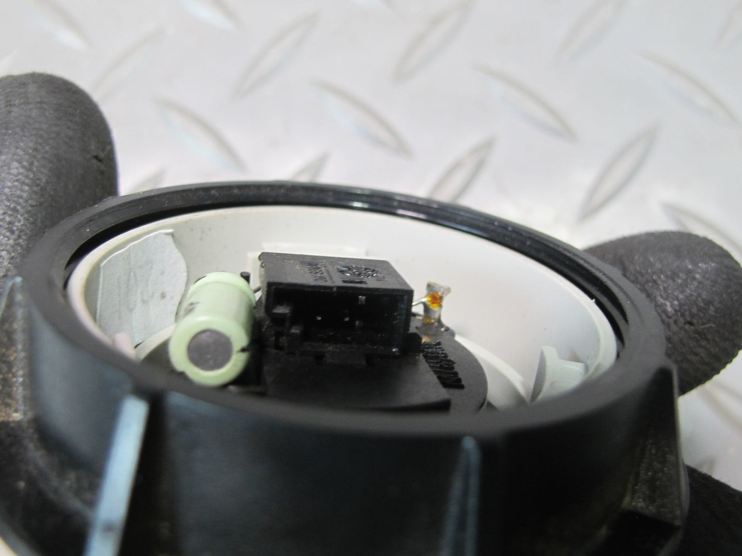 01-06 BMW E46 330CI Convertible Set of 2 Rear Tweeter Speaker w Grille Beige OEM