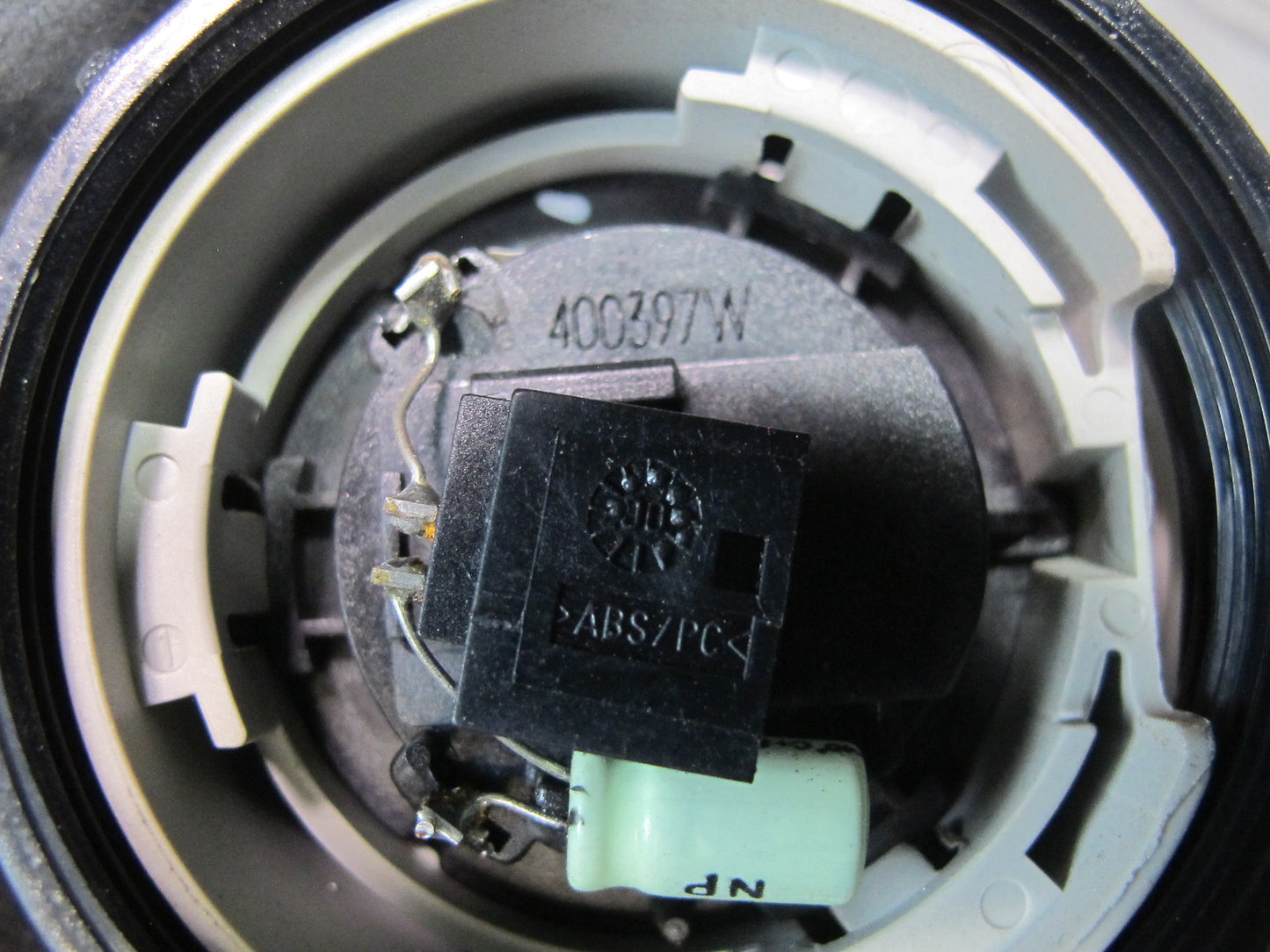 01-06 BMW E46 330CI Convertible Set of 2 Rear Tweeter Speaker w Grille Beige OEM