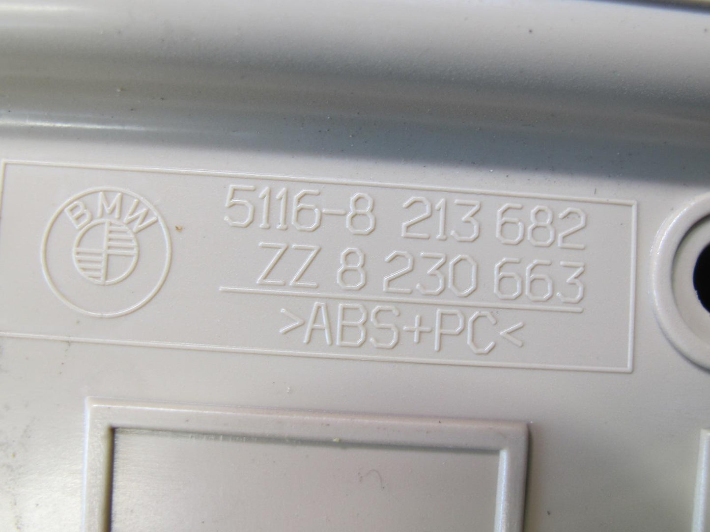 01-06 BMW E46 330CI Rear Center Console Compartment Storage Ashtray Beige OEM