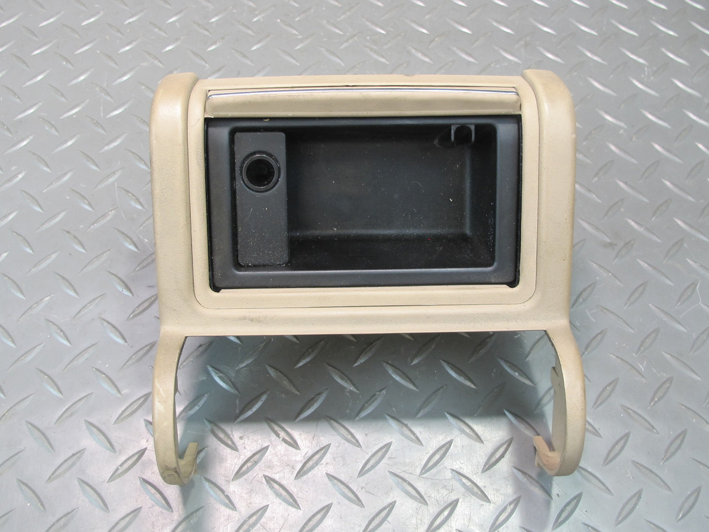 01-06 BMW E46 330CI Rear Center Console Compartment Storage Ashtray Beige OEM