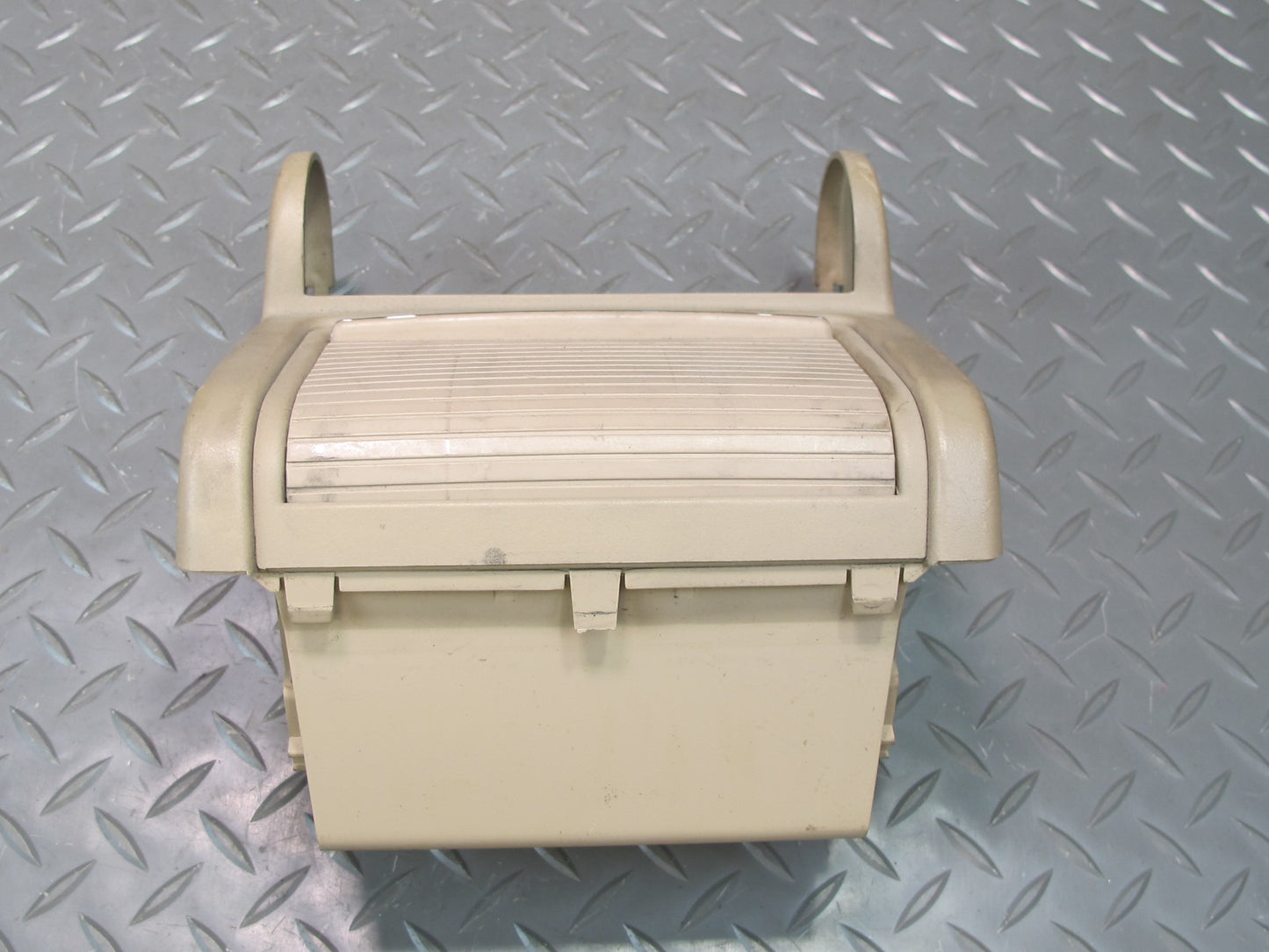 01-06 BMW E46 330CI Rear Center Console Compartment Storage Ashtray Beige OEM