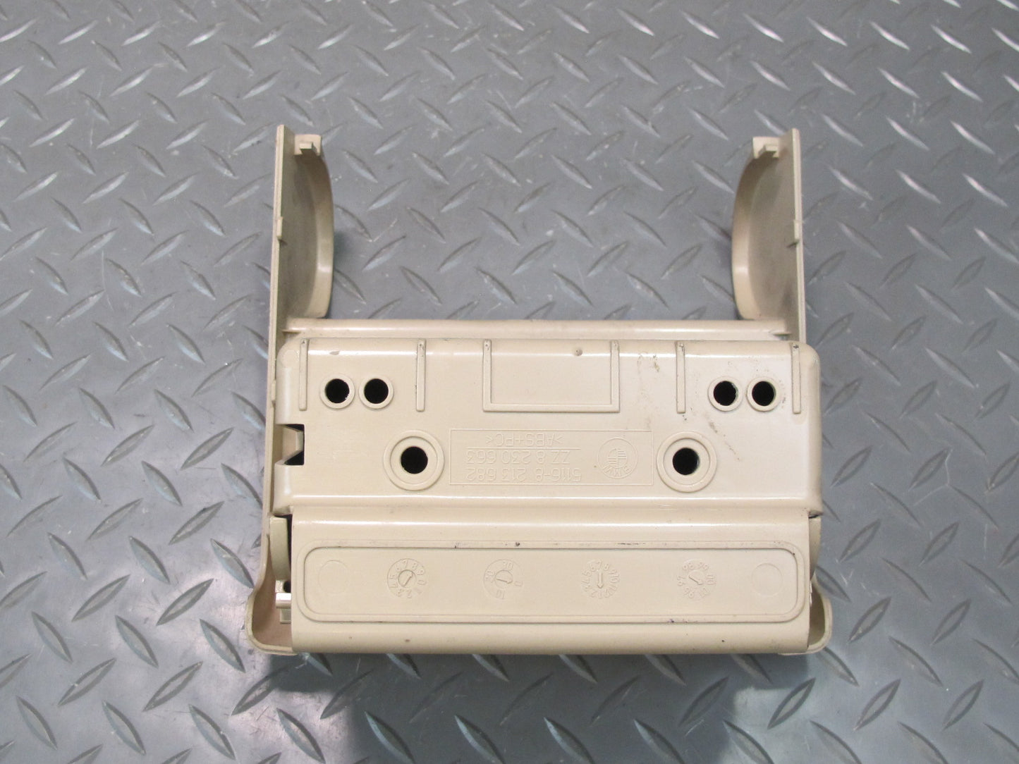 01-06 BMW E46 330CI Rear Center Console Compartment Storage Ashtray Beige OEM