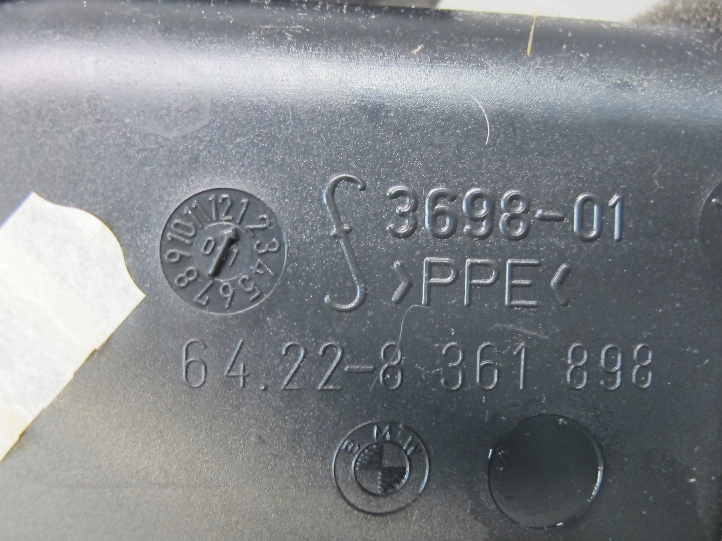 01-06 BMW E46 330ci Set of 3 Dash Front Left Center Right Air Vent Grille OEM