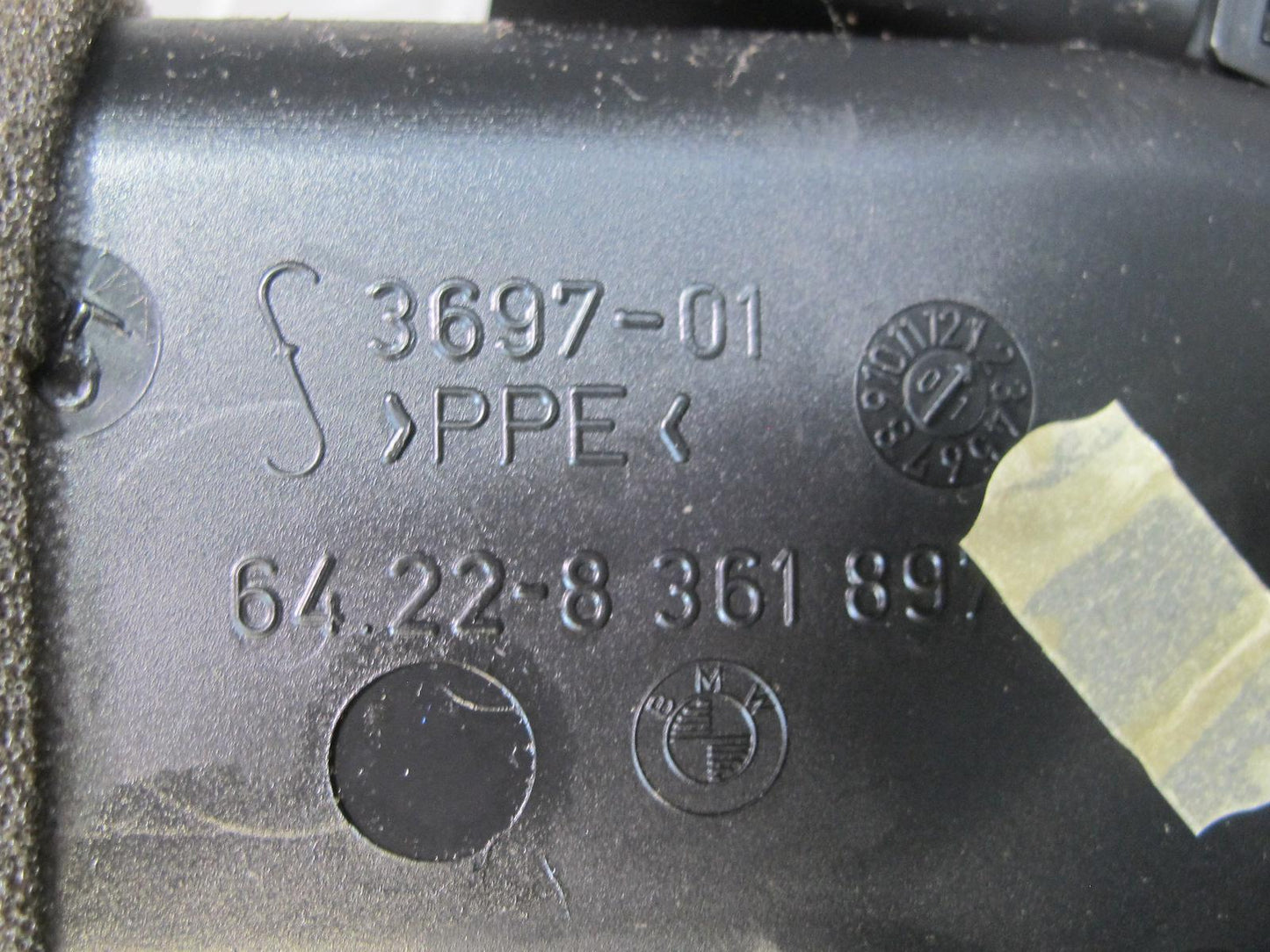 01-06 BMW E46 330ci Set of 3 Dash Front Left Center Right Air Vent Grille OEM