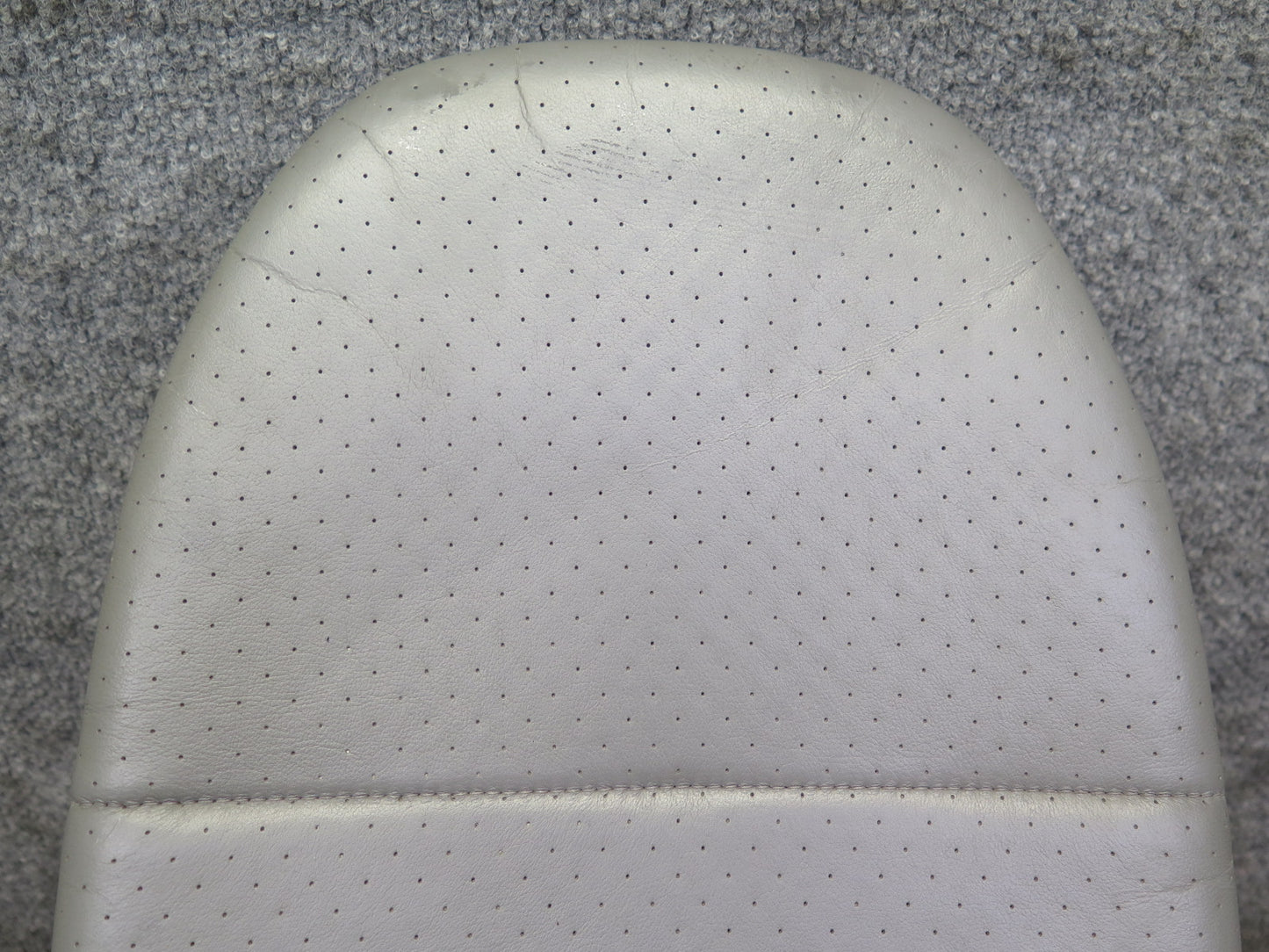 1997-2004 Porsche Boxster 986 Front Right Seat Upper Backrest Leather Cushion