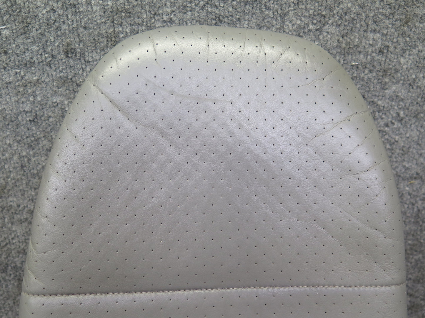 1997-2004 Porsche Boxster 986 Front Left Seat Upper Backrest Leather Cushion