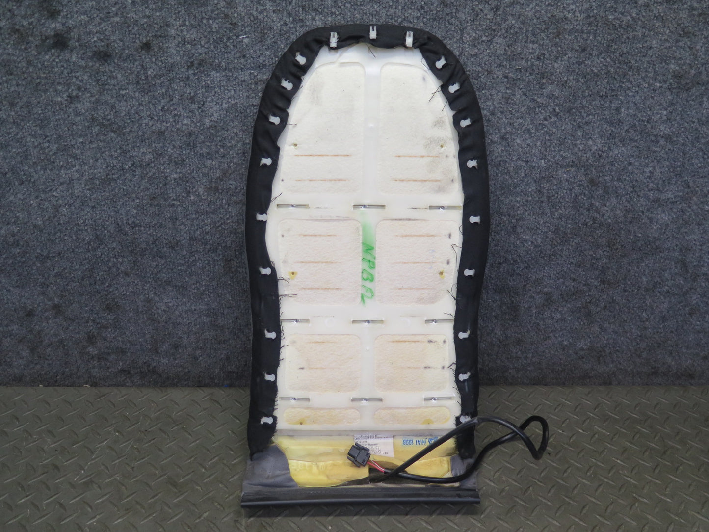 1997-2004 Porsche Boxster 986 Front Left Seat Upper Backrest Leather Cushion