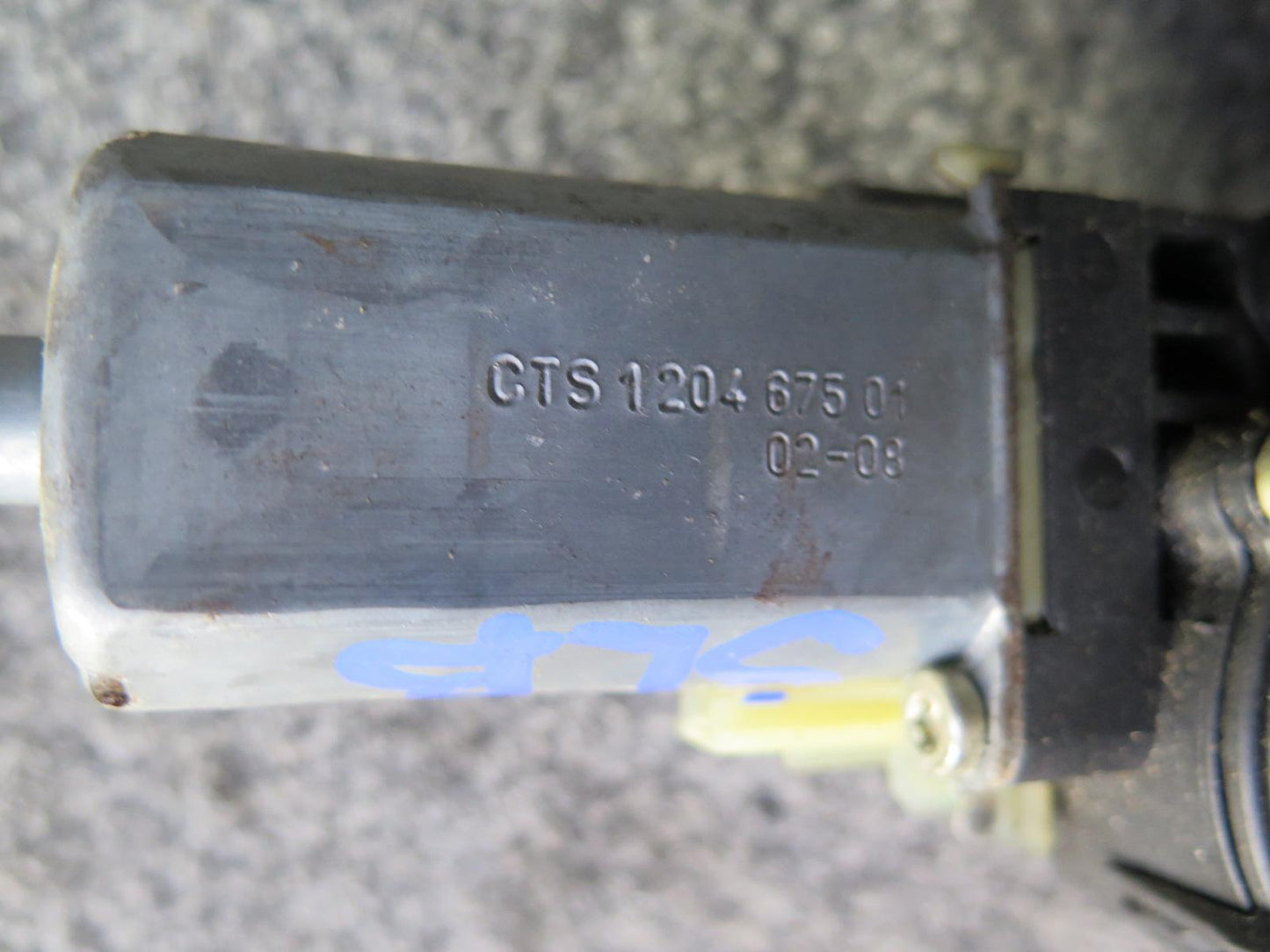 03-06 Mercedes R230 Sl-class Convertible TOP Roof Rear Flap Motor Assembly OEM