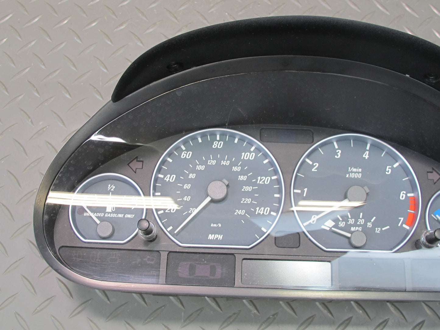 2001 BMW E46 330Ci Coupe Conv M/T Instrument Cluster Gauge Speedometer 77K OEM