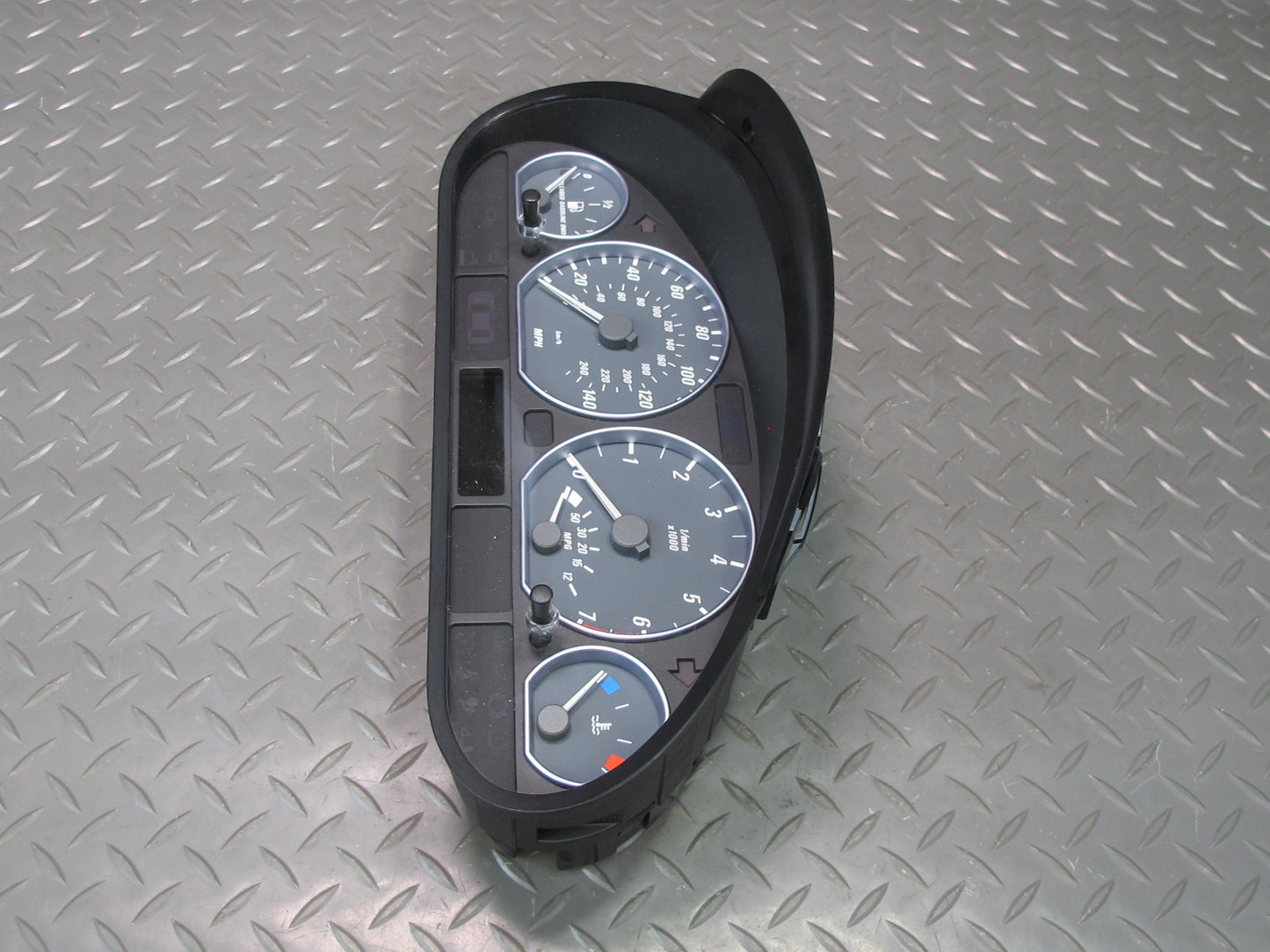 2001 BMW E46 330Ci Coupe Conv M/T Instrument Cluster Gauge Speedometer 77K OEM