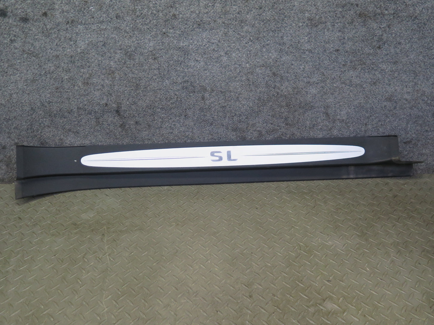 03-12 Mercedes R230 SL Set of 2 Left & Right Door Step Sill Plate Trim Panel OEM