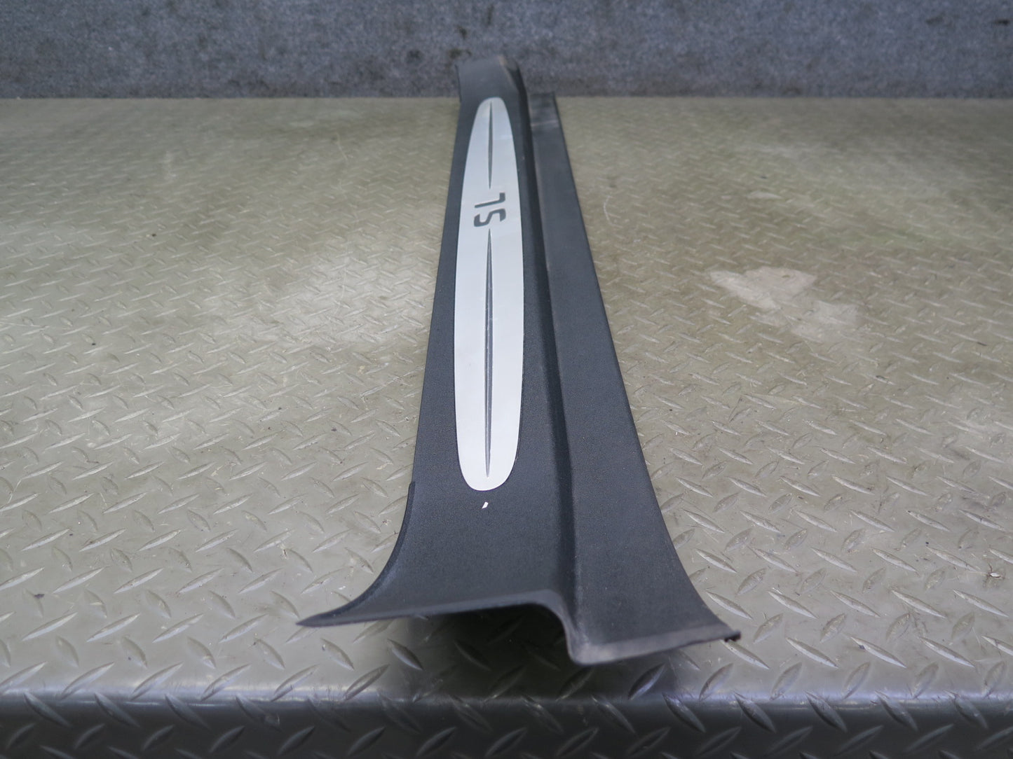 03-12 Mercedes R230 SL Set of 2 Left & Right Door Step Sill Plate Trim Panel OEM