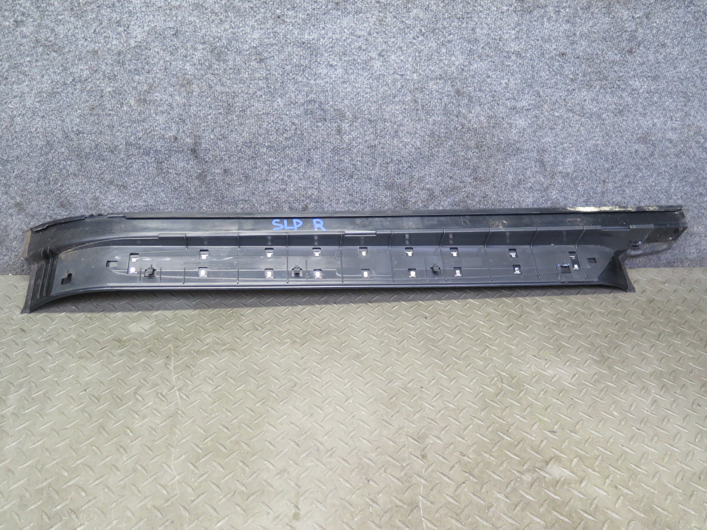 03-12 Mercedes R230 SL Set of 2 Left & Right Door Step Sill Plate Trim Panel OEM