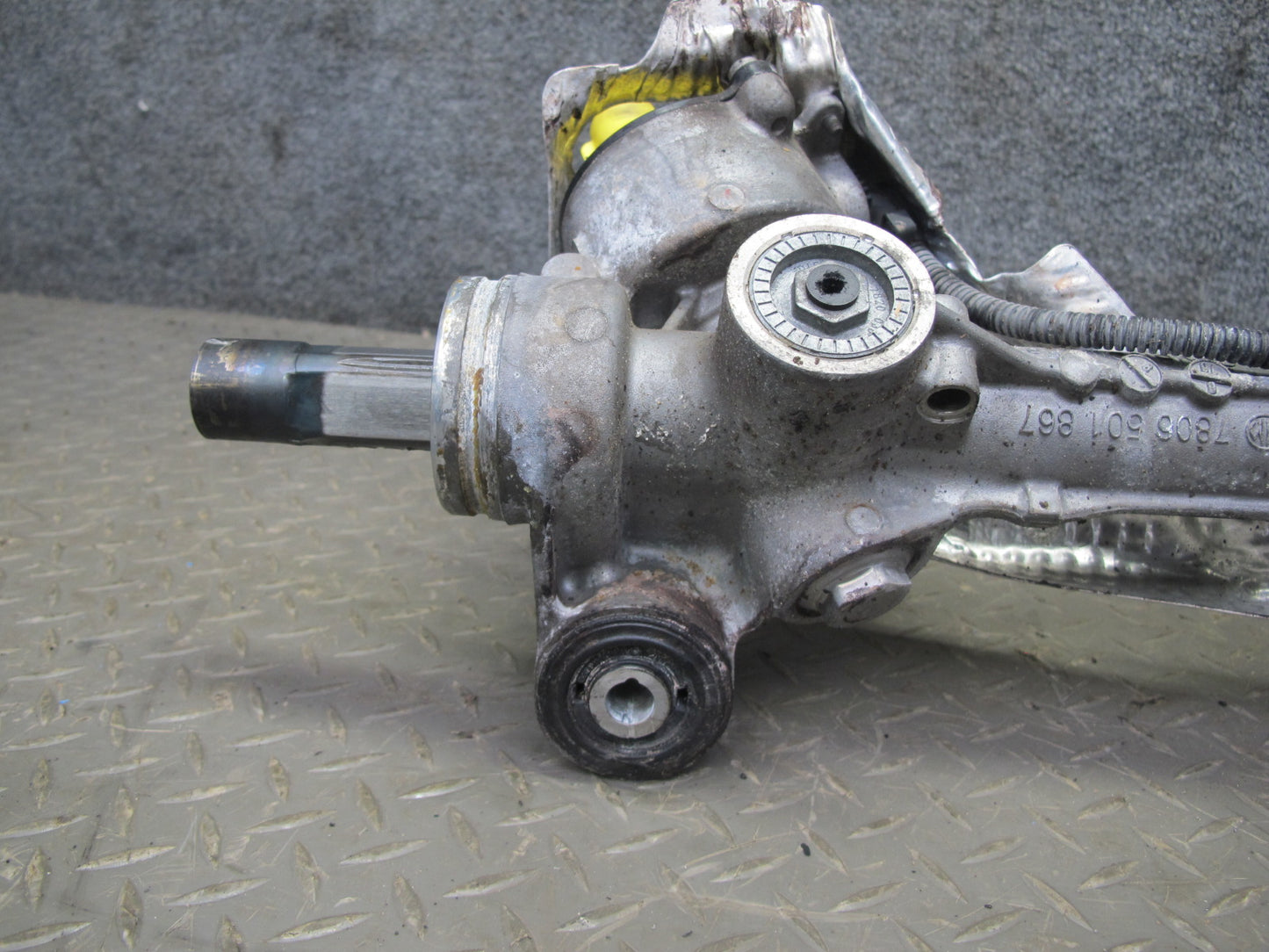 17-21 Porsche Panamera 971 AWD Power Steering Rack & Pinion 43k 971423051AR