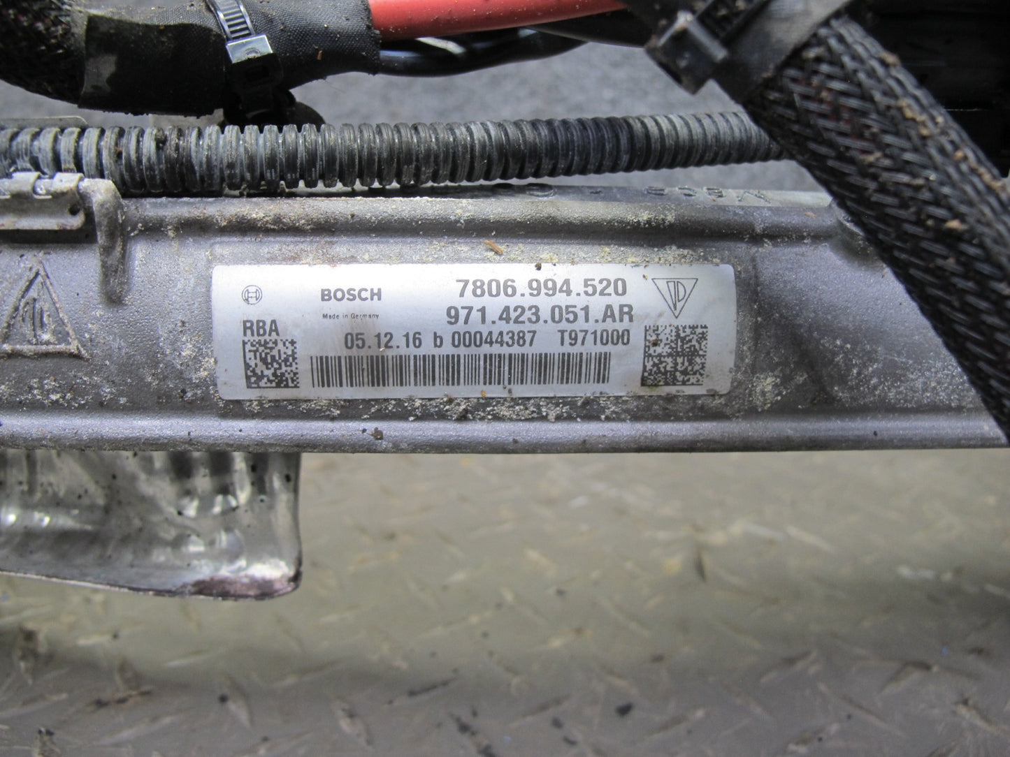 17-21 Porsche Panamera 971 AWD Power Steering Rack & Pinion 43k 971423051AR