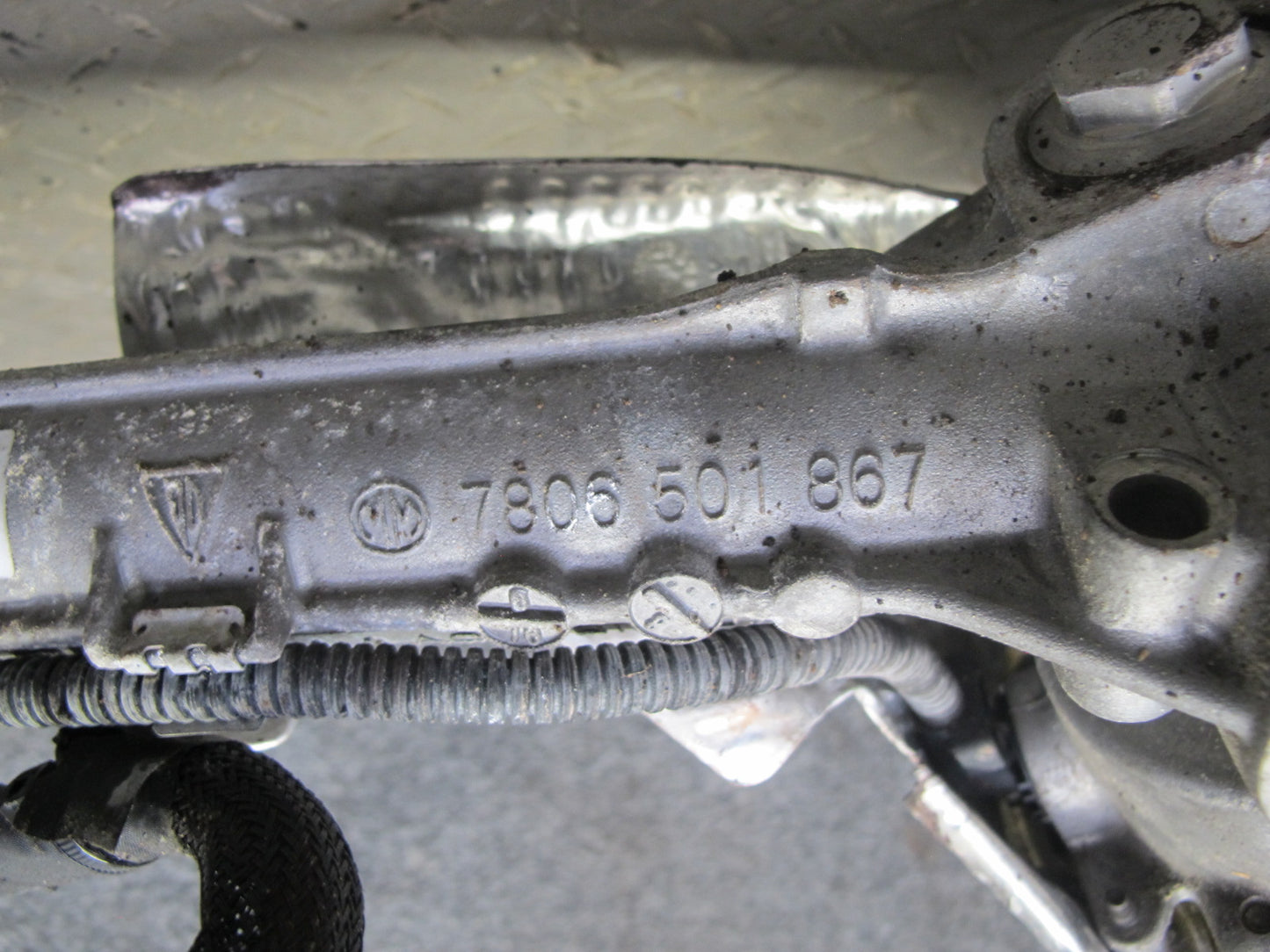 17-21 Porsche Panamera 971 AWD Power Steering Rack & Pinion 43k 971423051AR