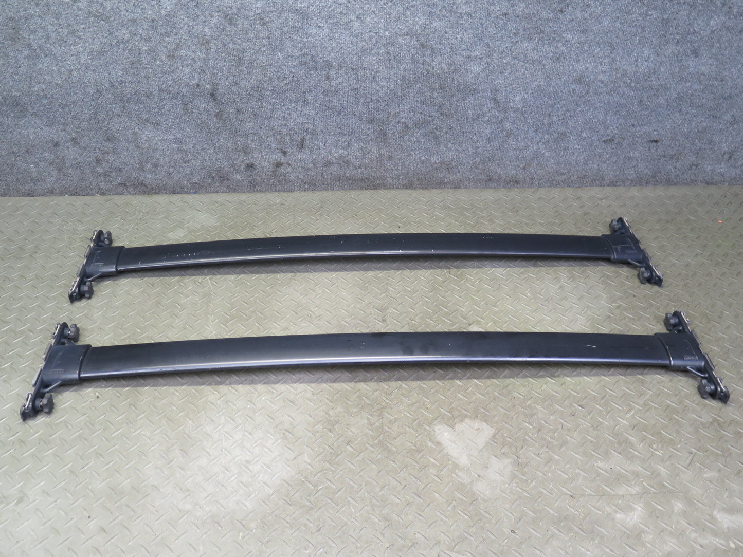 2003-2009 Lexus UZJ120L GX470 Upper Roof Luggage Rack Rail Cross Bar Set