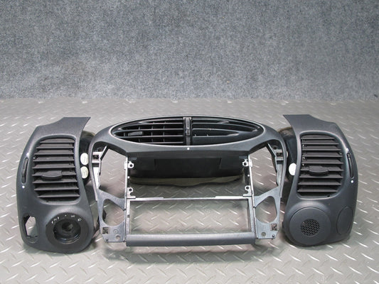 97-04 Porsche Boxster 986 Dash Front Left Center Right A/C Air Vent Grille Set