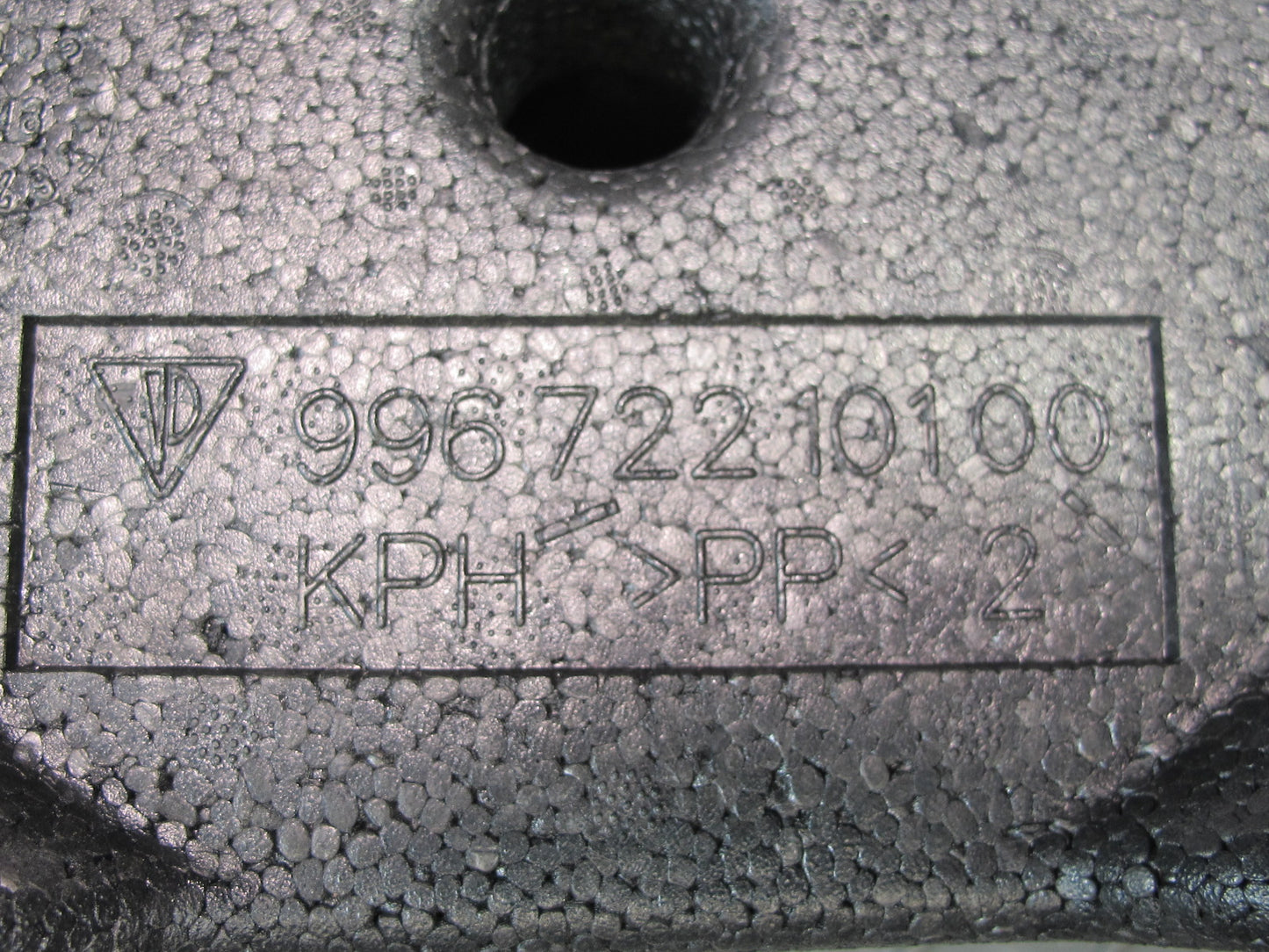 1997-2004 Porsche Boxster 986 Spare Tire Wheel Tool Jack Handle w Foam