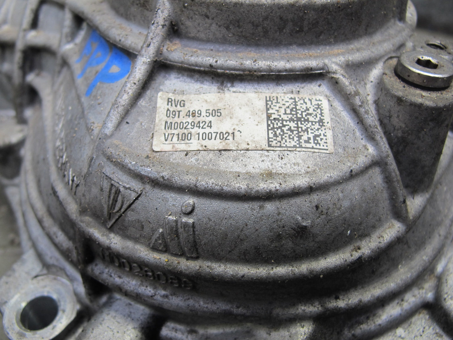 17-18 Porsche Panamera 971 2.9L 3.0L AWD Front Axle Differential Carrier RVG 44K