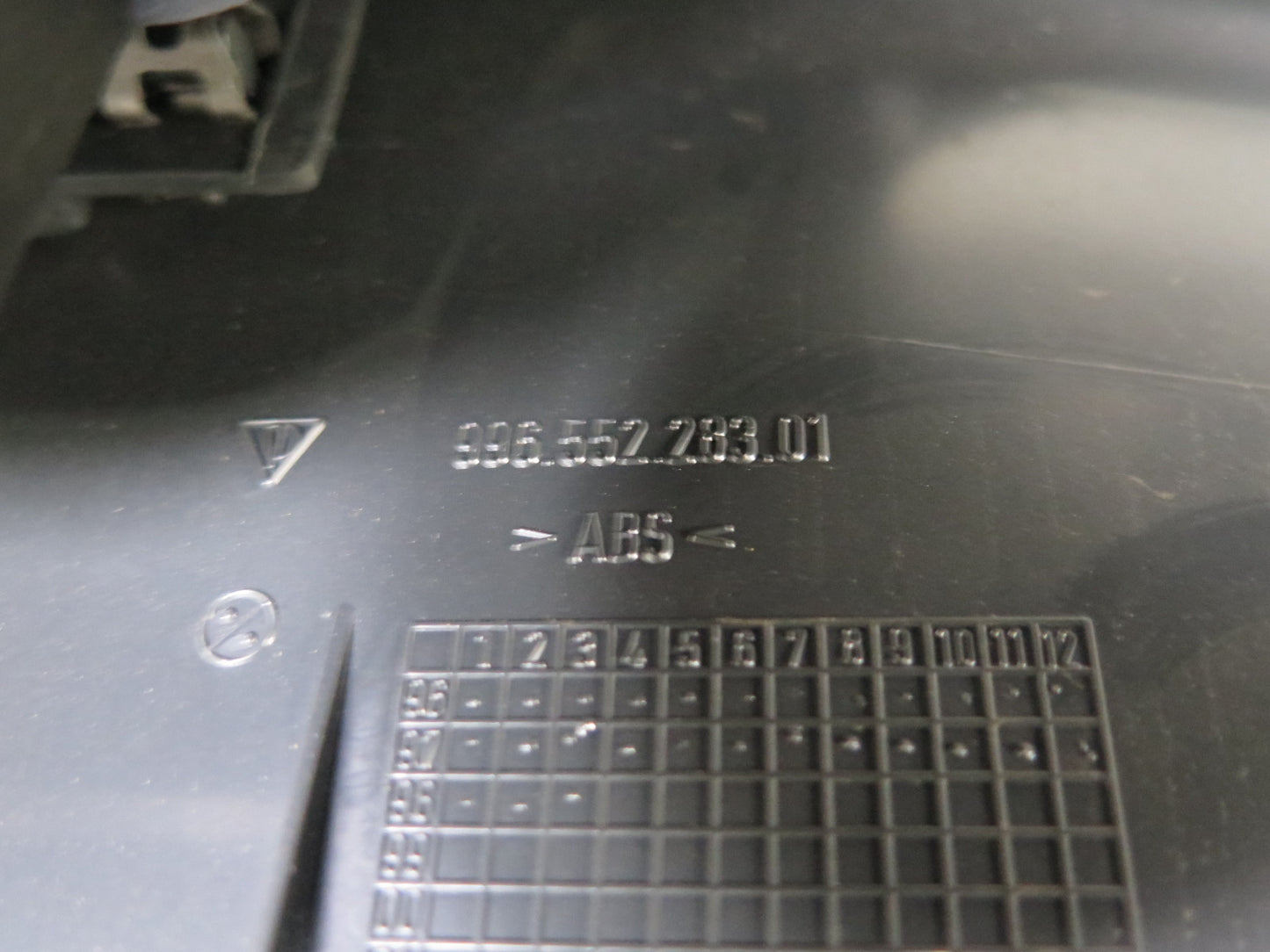 1999-2004 Porsche Boxster 986 Center Console Trim Cover Panel w Armrest