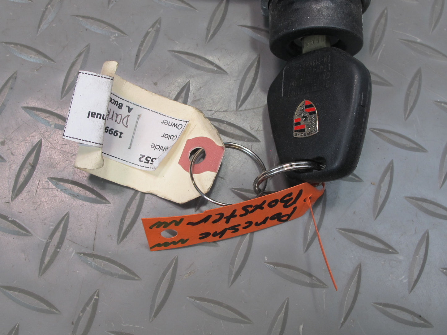 98-99 Porsche Boxster 986 M96.20 MT Engine ECU ECM Immo Ignition Lock Handle Set