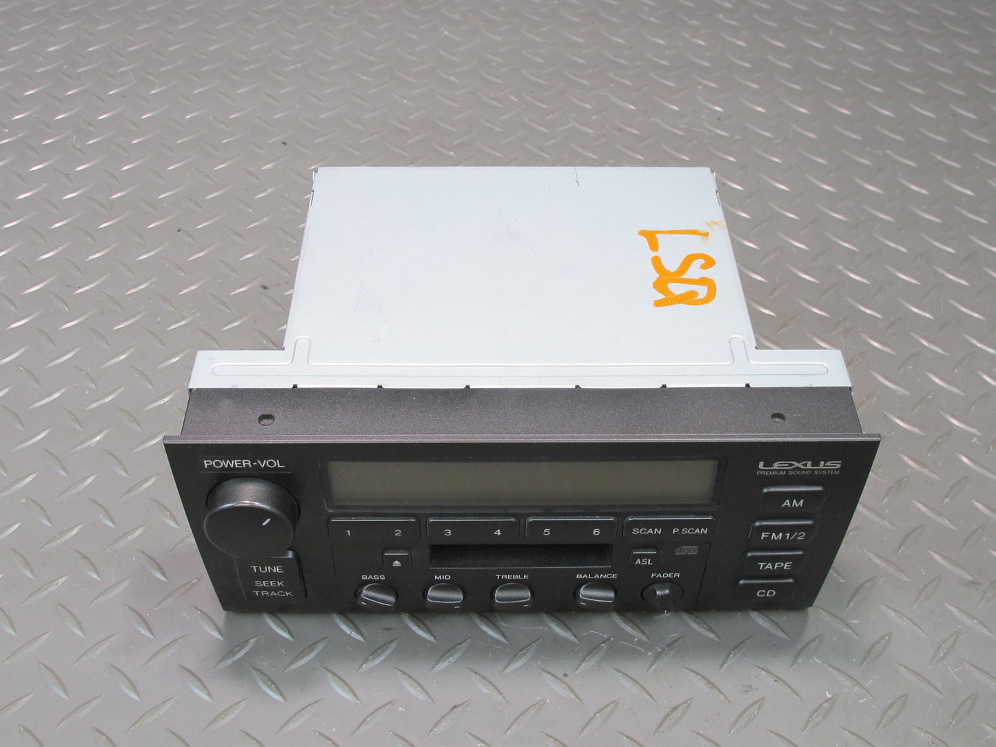 98-00 Lexus UCF20L LS400 Radio Stereo Cassette Player Head Unit 86120-50450 OEM