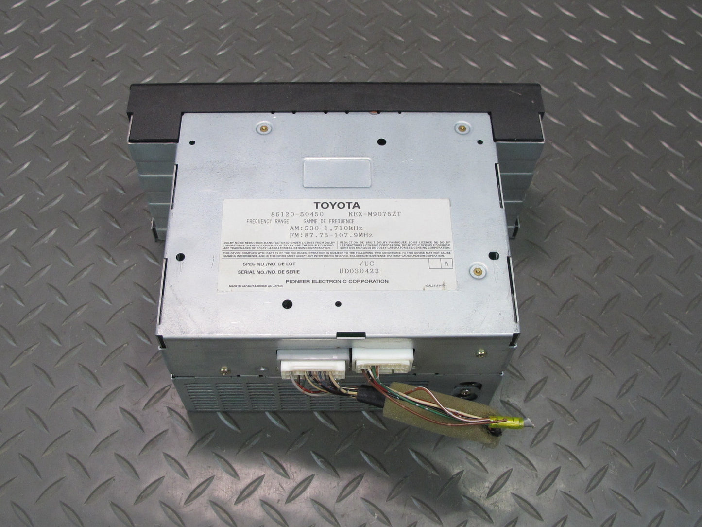 98-00 Lexus UCF20L LS400 Radio Stereo Cassette Player Head Unit 86120-50450 OEM