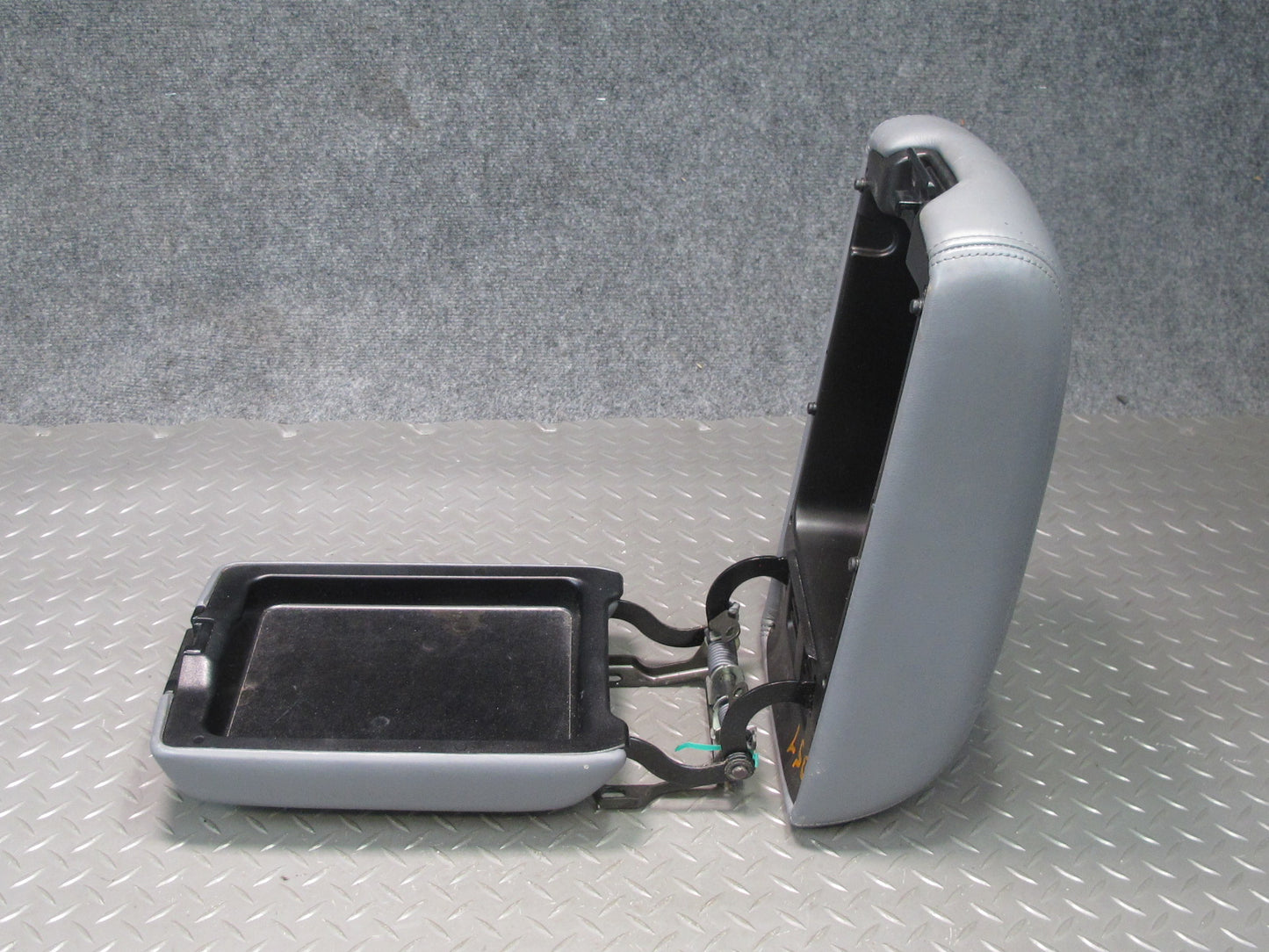 98-00 Lexus UCF20L LS400 Center Console Armrest Lid Storage Blue Gray OEM