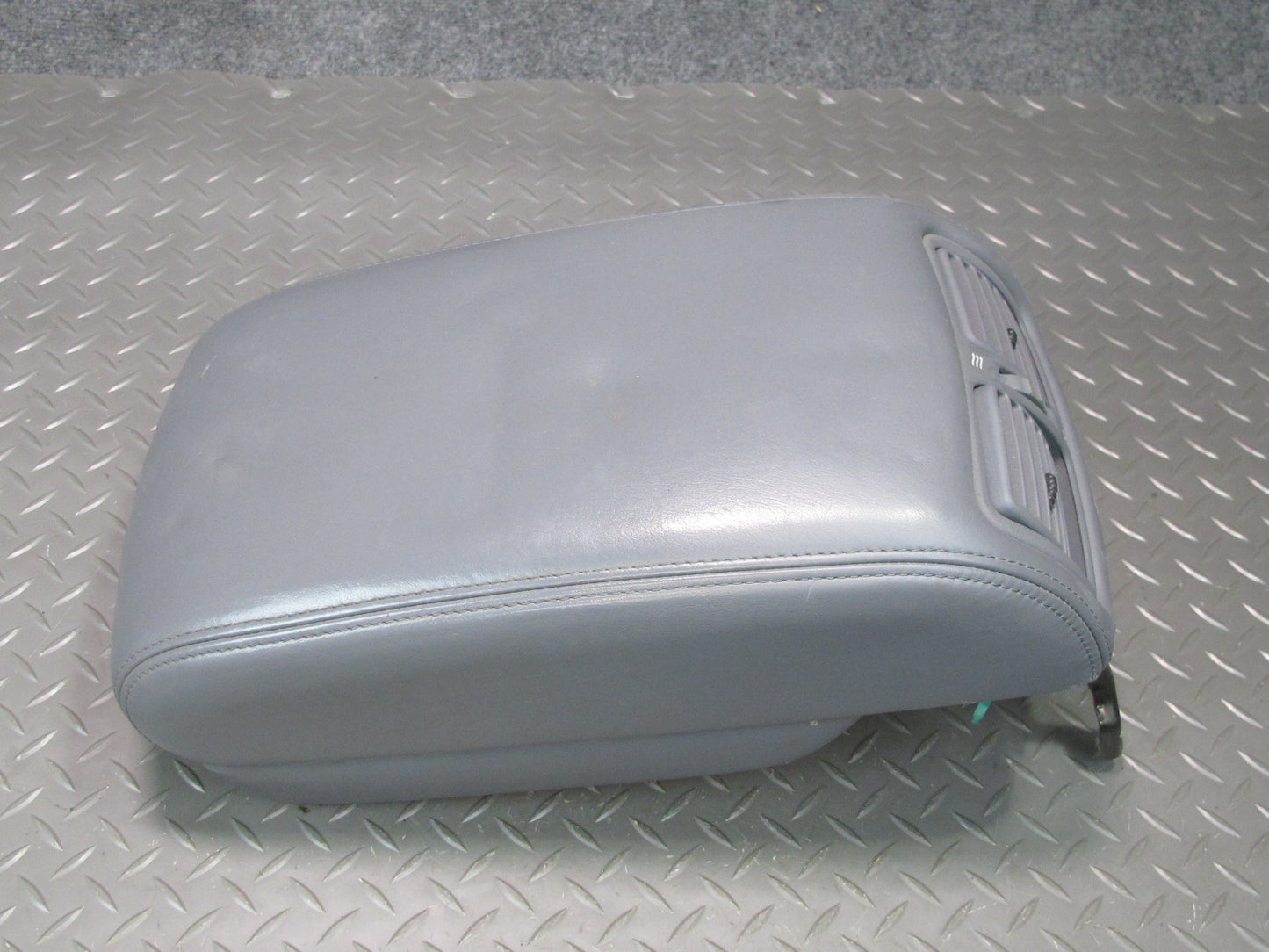 98-00 Lexus UCF20L LS400 Center Console Armrest Lid Storage Blue Gray OEM