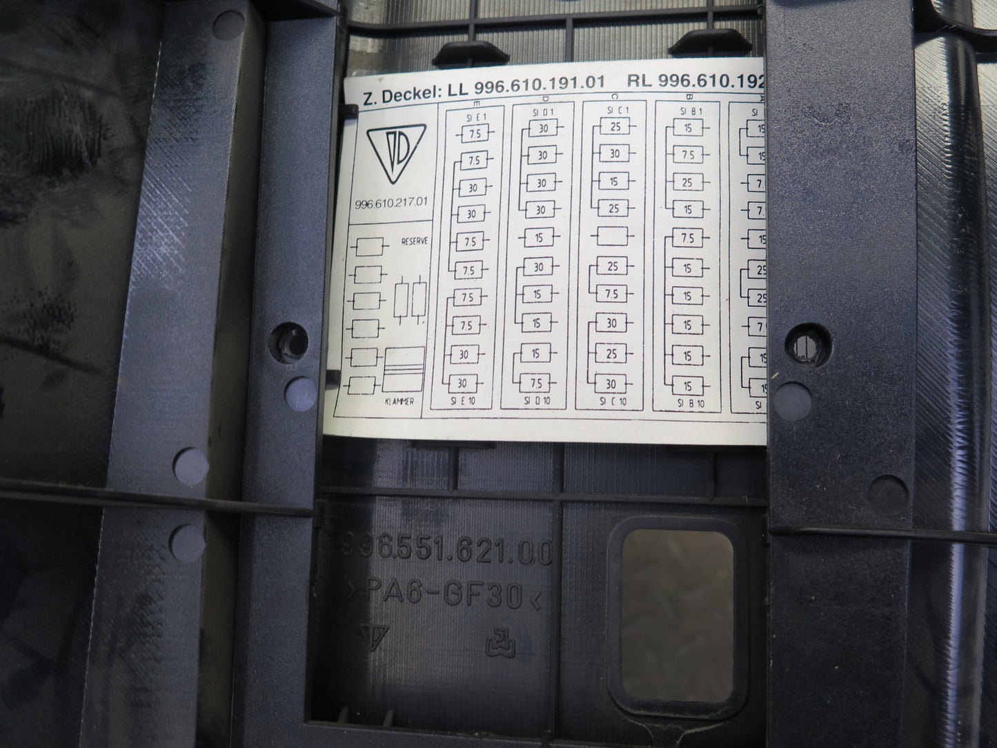 1997-2004 Porsche Boxster 986 Center Console B Pillar Kick Trim Carpet Panel Set