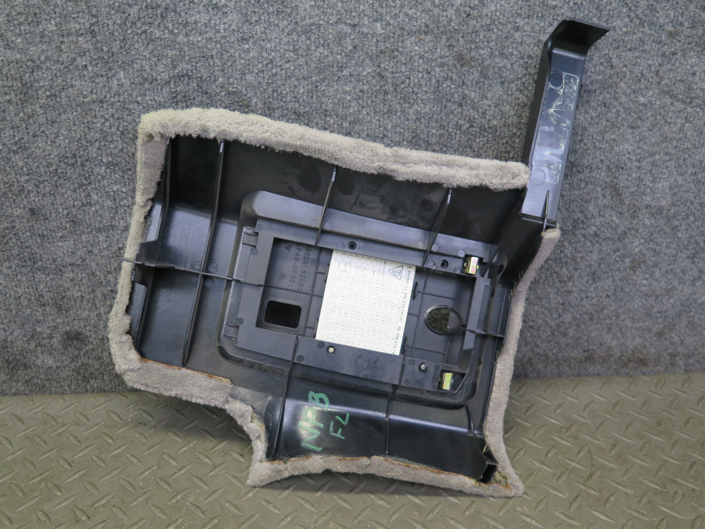 1997-2004 Porsche Boxster 986 Center Console B Pillar Kick Trim Carpet Panel Set