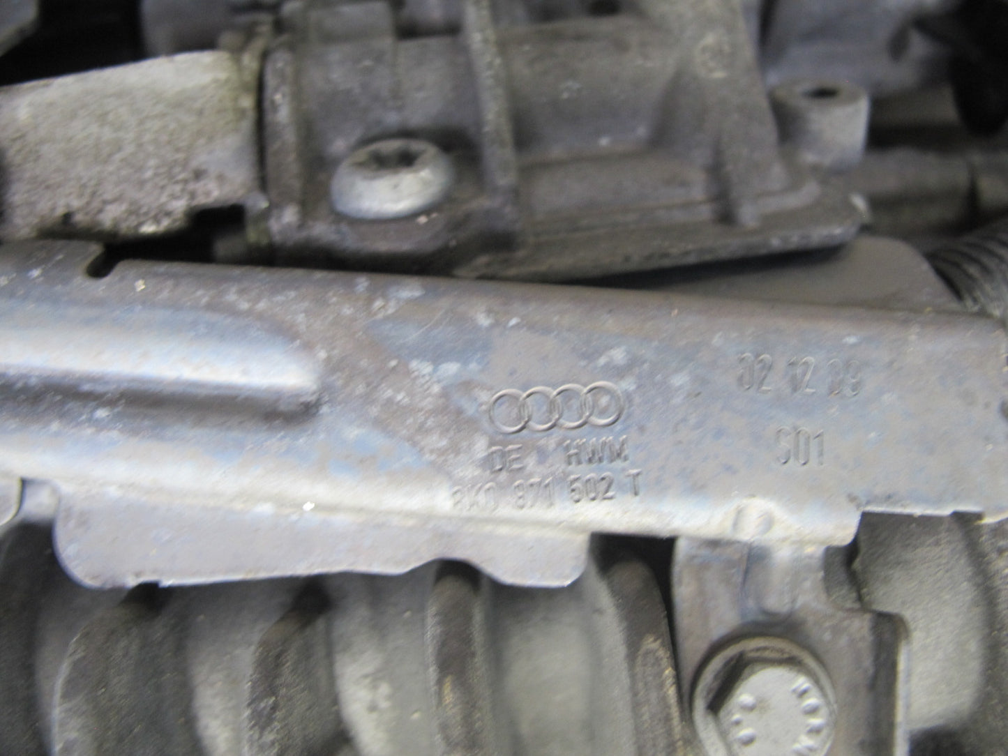 10-12 Audi 8T S5 4.2L AWD A/T MKV Rear Differential Carrier Assy 101K Miles OEM