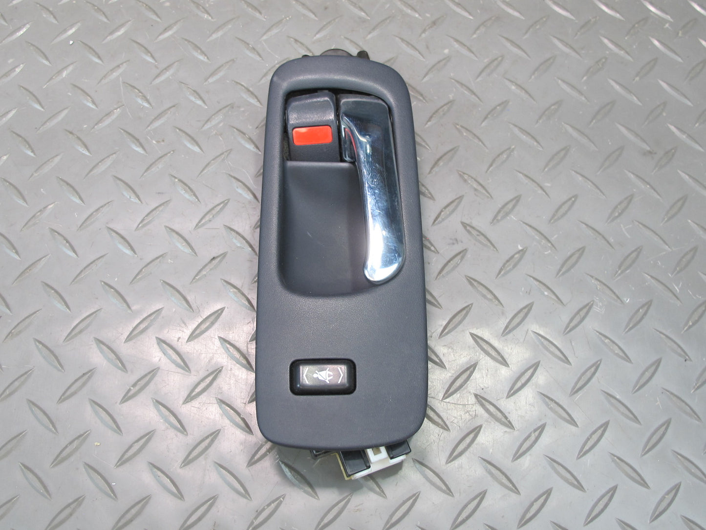 95-00 Lexus UCF20L LS400 Set of 4 Interior Door Handle w Trim & Switch Black OEM