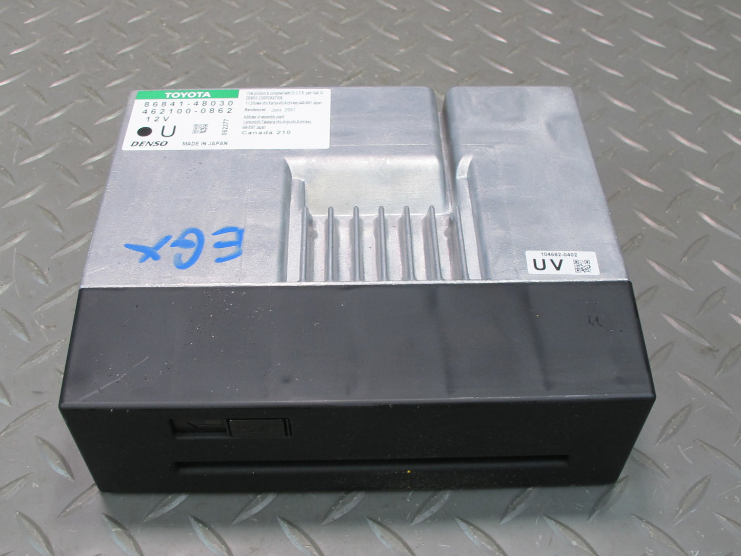 2007-2008 Lexus UZJ120L GX470 GPS Navigation CD DVD Player 86841-48030