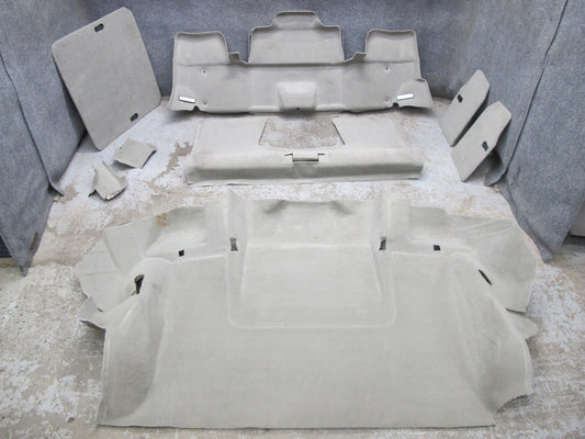 01-04 Chevrolet Corvette C5 Convert Floor MAT Trunk Liner Carpet Cover Set OEM