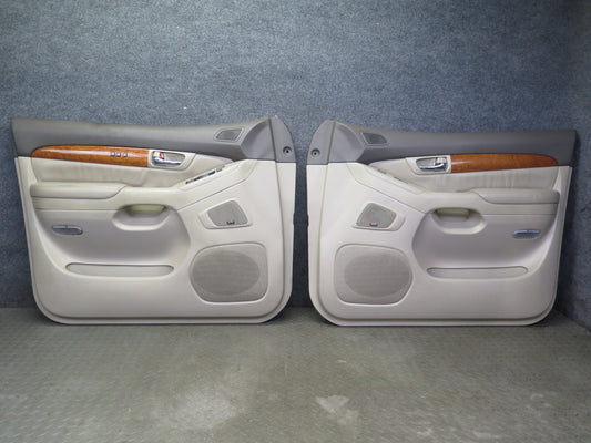2003-2007 Lexus UZJ120L GX470 Front Door Interior Trim Cover Panel Set of 2