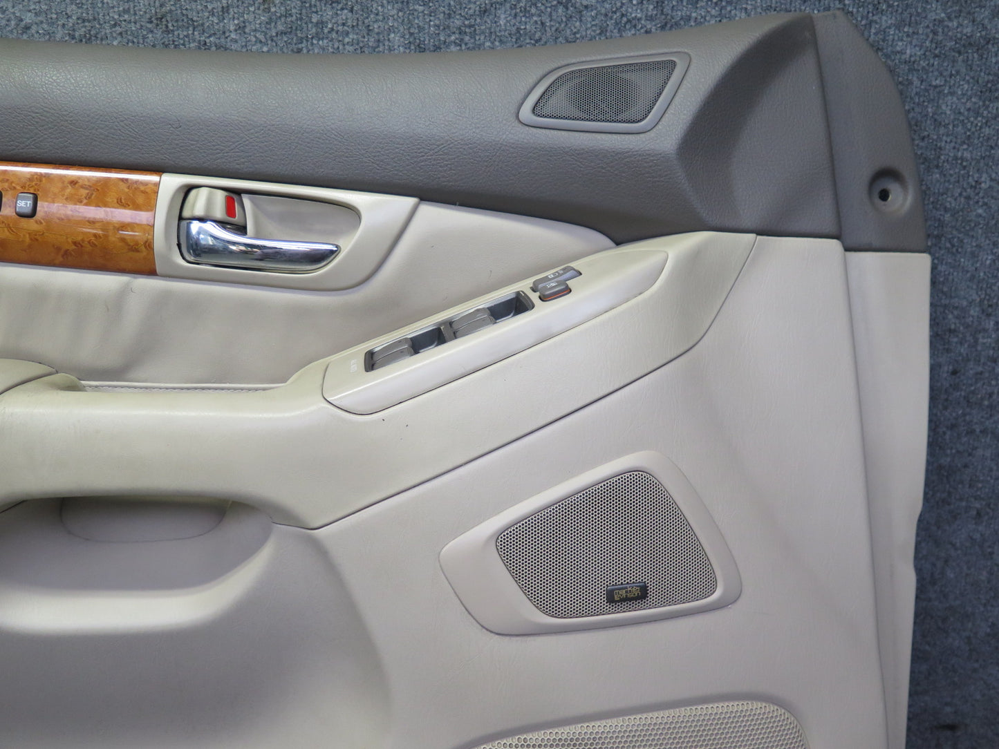 2003-2007 Lexus UZJ120L GX470 Front Door Interior Trim Cover Panel Set of 2