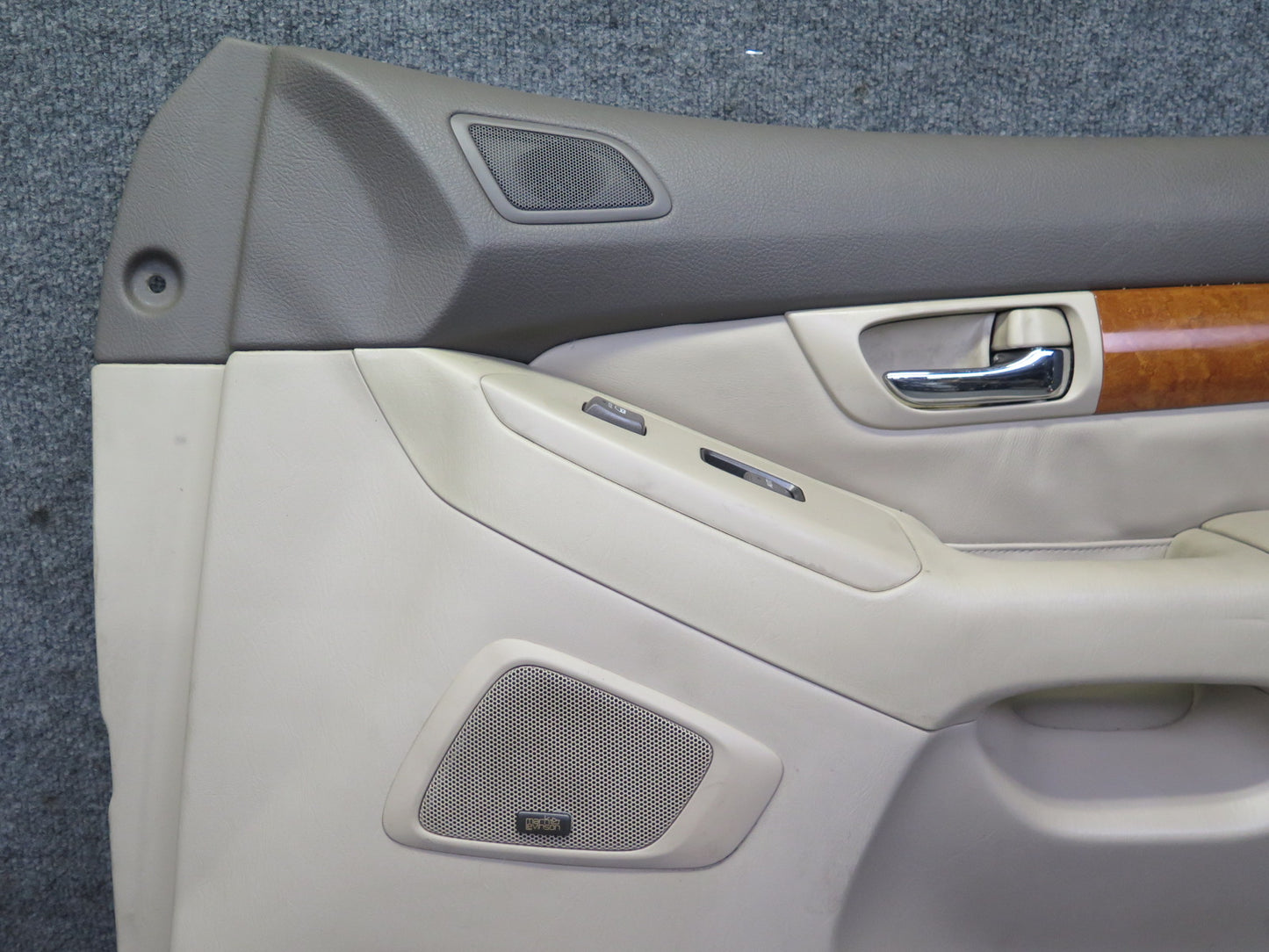 2003-2007 Lexus UZJ120L GX470 Front Door Interior Trim Cover Panel Set of 2