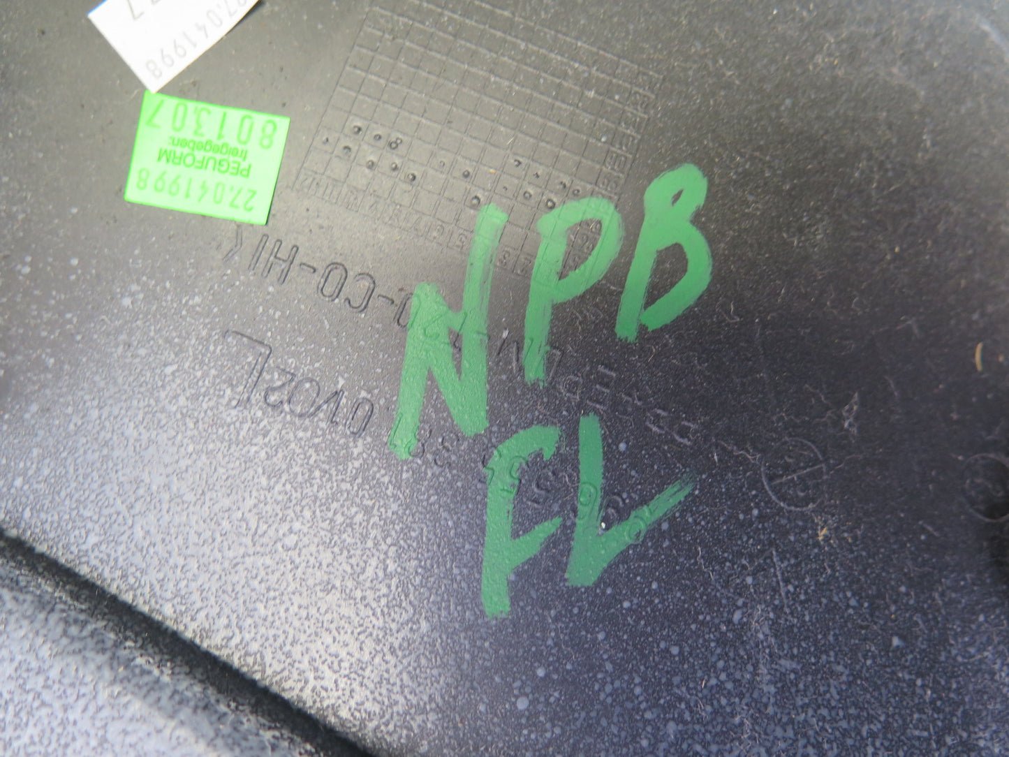 1998-1999 Porsche Boxster 986 Left & Right Door Interior Trim Panel Set Gray