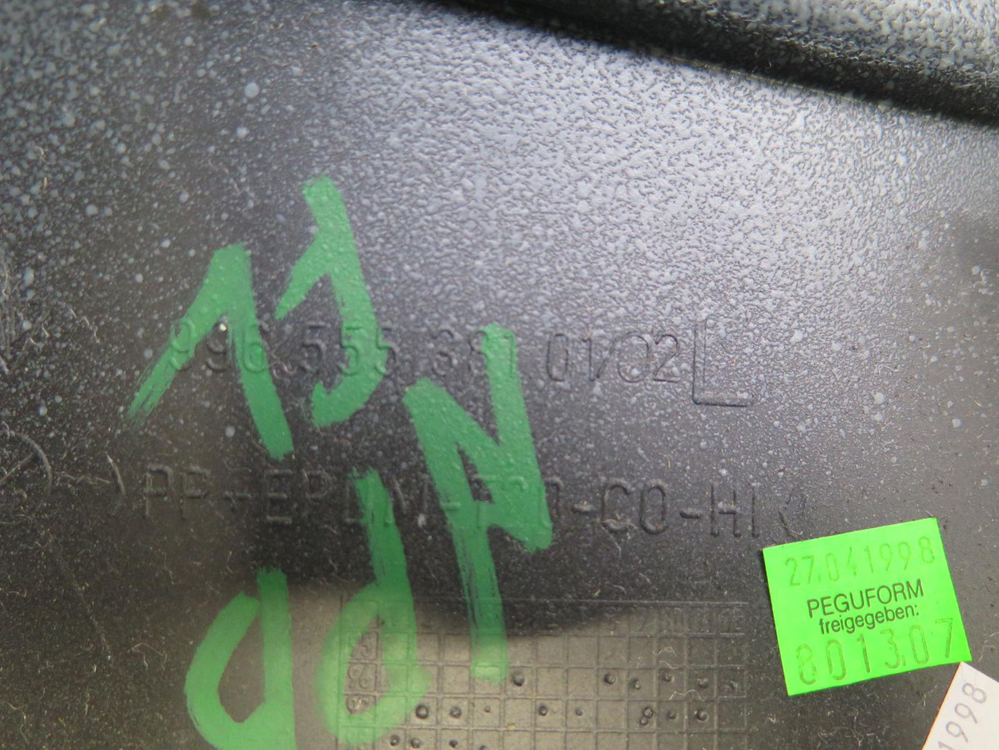 1998-1999 Porsche Boxster 986 Left & Right Door Interior Trim Panel Set Gray