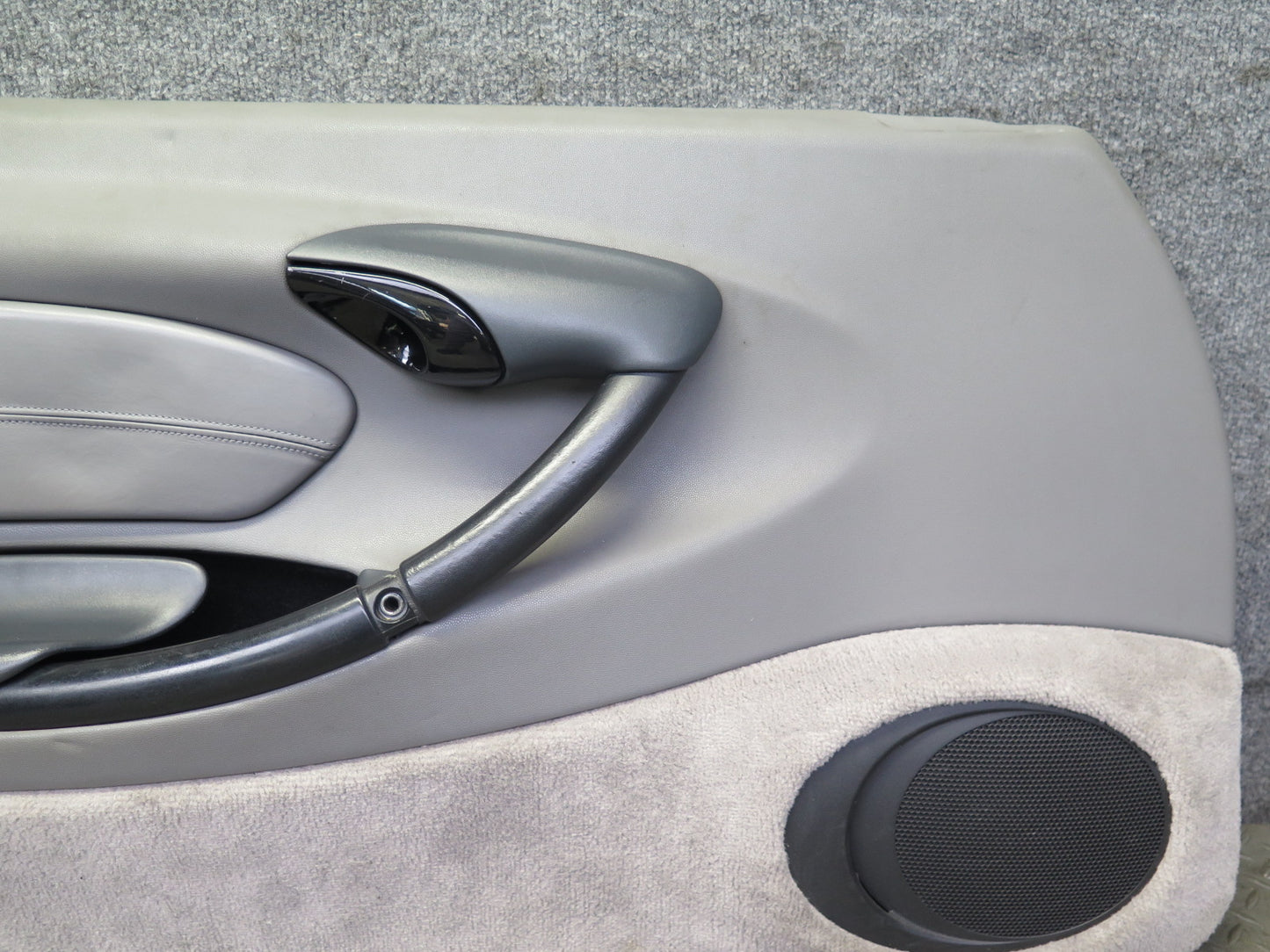 1998-1999 Porsche Boxster 986 Left & Right Door Interior Trim Panel Set Gray