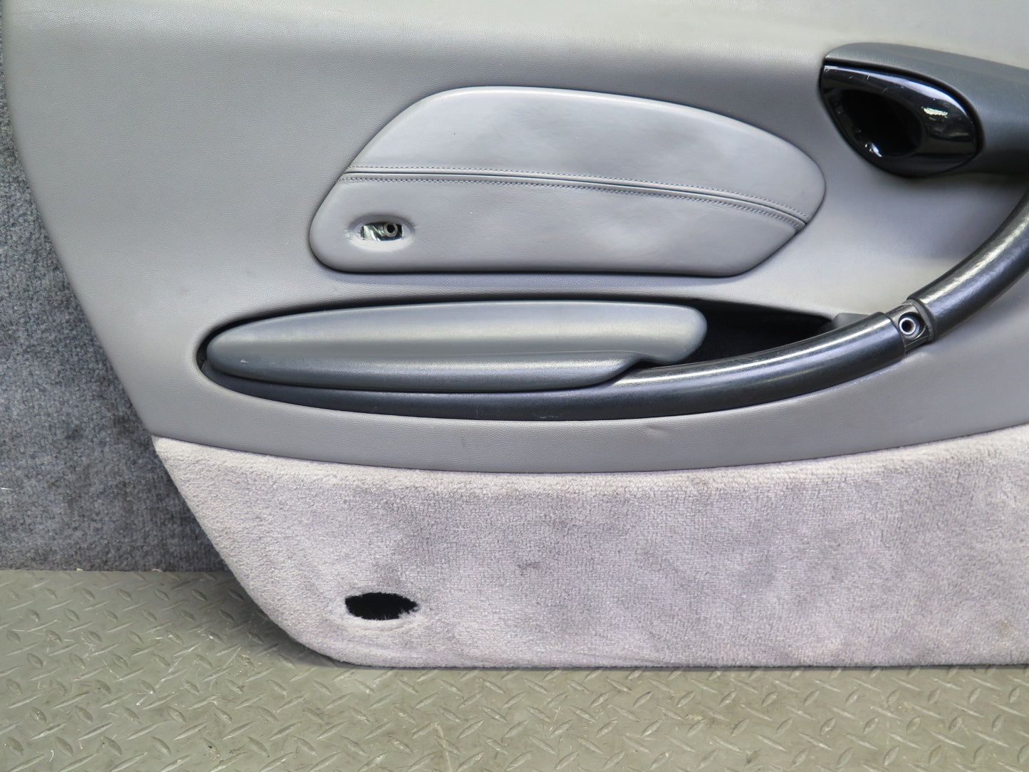 1998-1999 Porsche Boxster 986 Left & Right Door Interior Trim Panel Set Gray