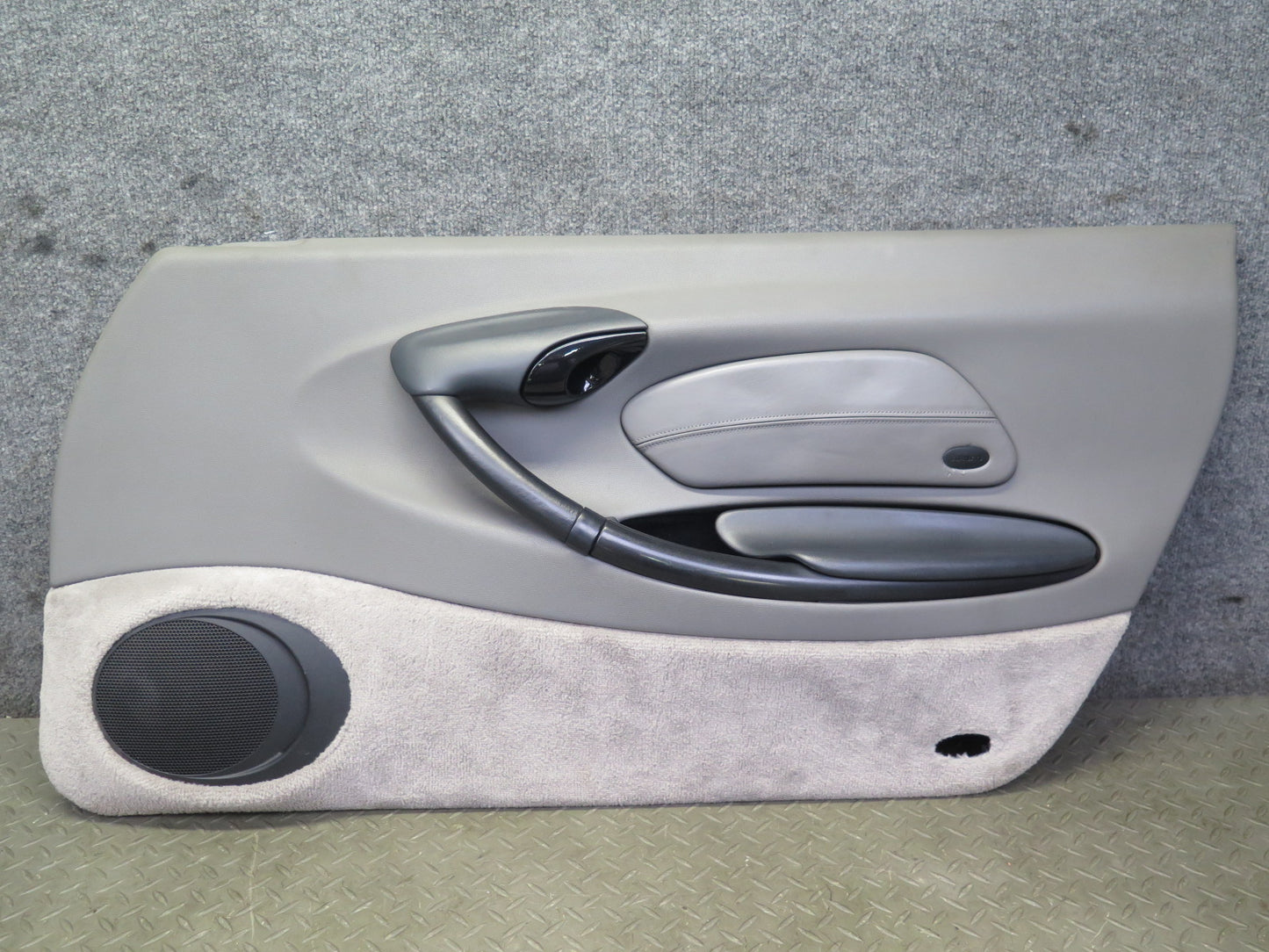 1998-1999 Porsche Boxster 986 Left & Right Door Interior Trim Panel Set Gray