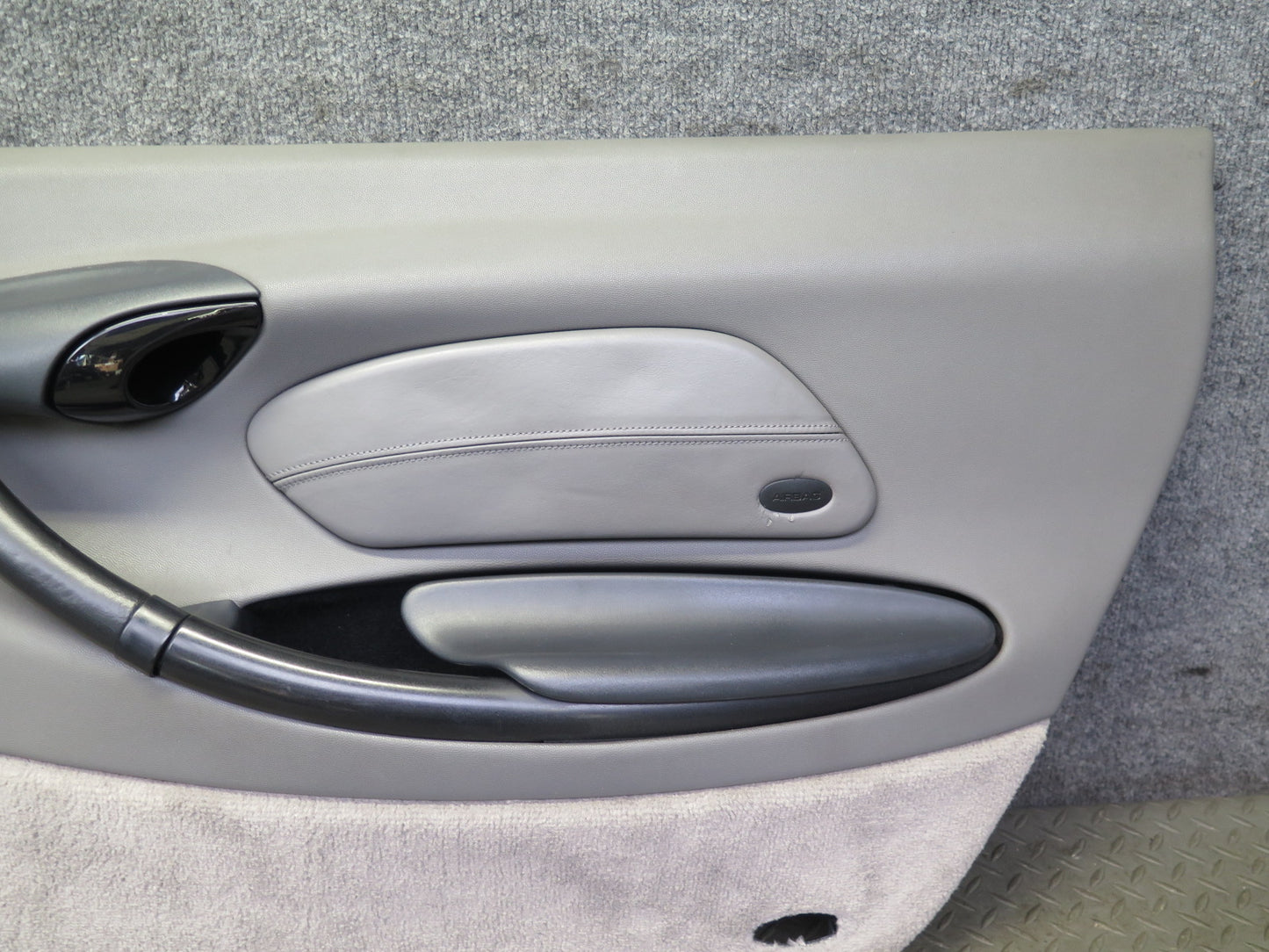 1998-1999 Porsche Boxster 986 Left & Right Door Interior Trim Panel Set Gray