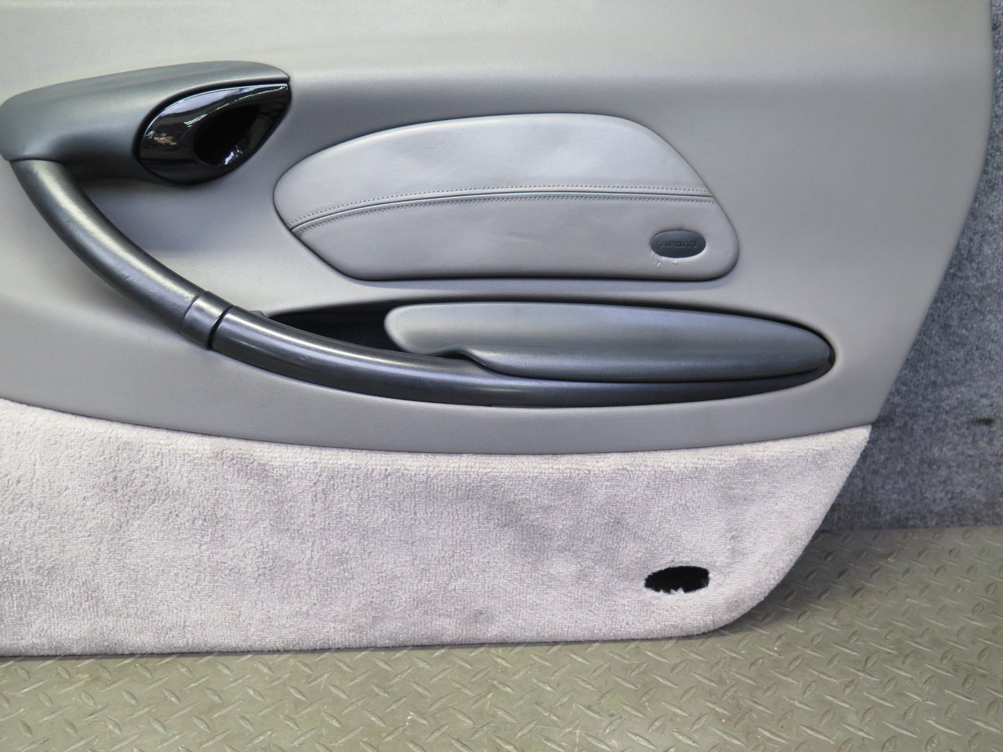 1998-1999 Porsche Boxster 986 Left & Right Door Interior Trim Panel Set Gray