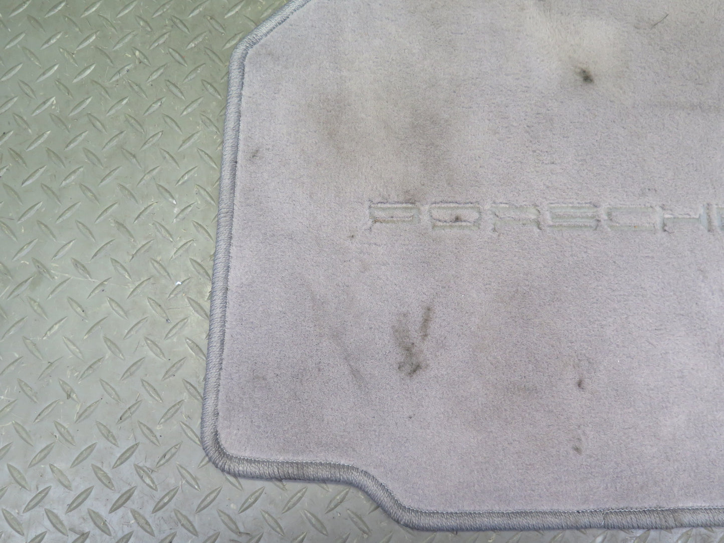 1997-2004 Porsche Boxster 986 Front Left & Right Carpet Floor MAT Set of 2 Gray